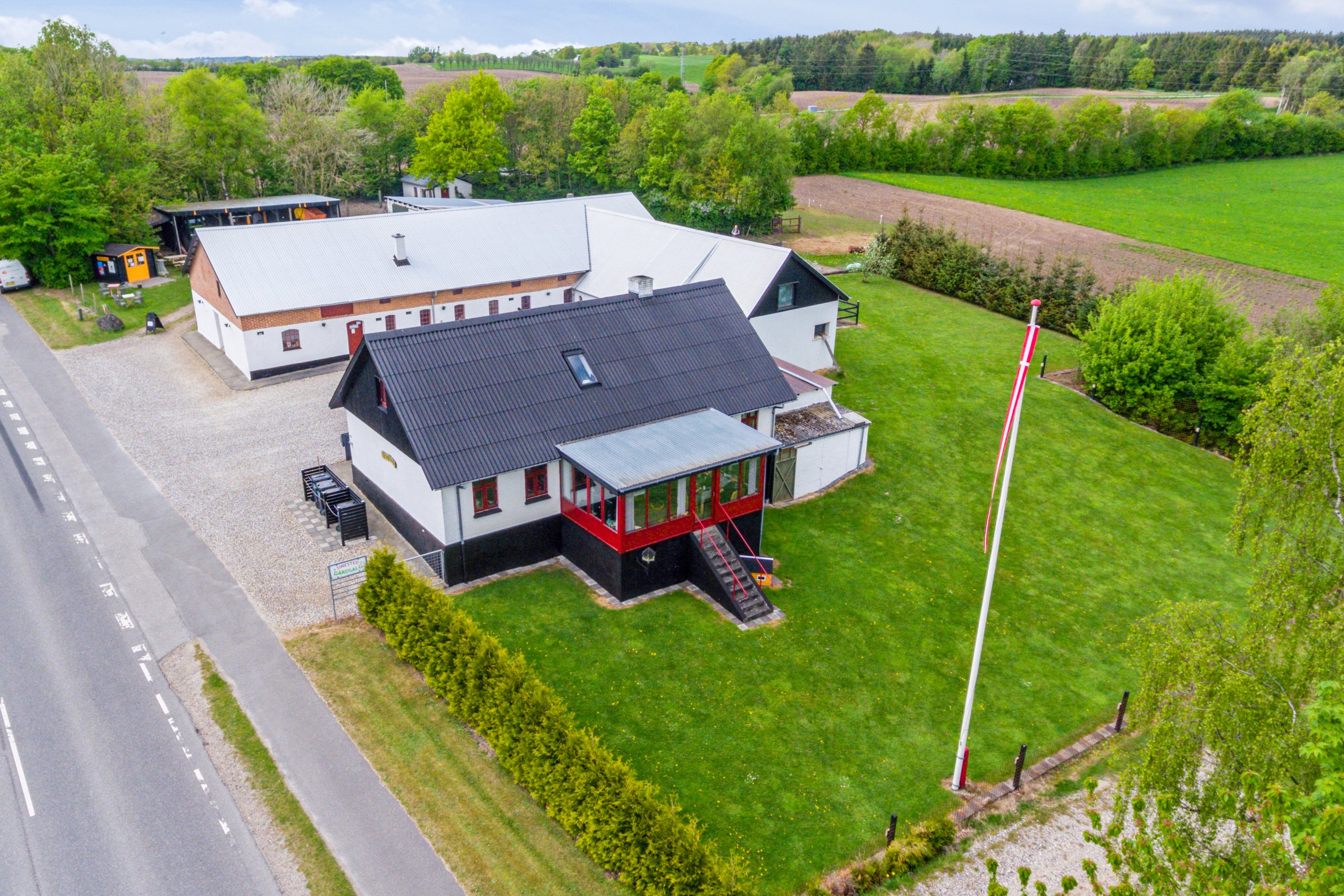 Miniaturebillede 1: luftfoto. Billede af Boldrupvej 109, Simested, 9620 Aalestrup