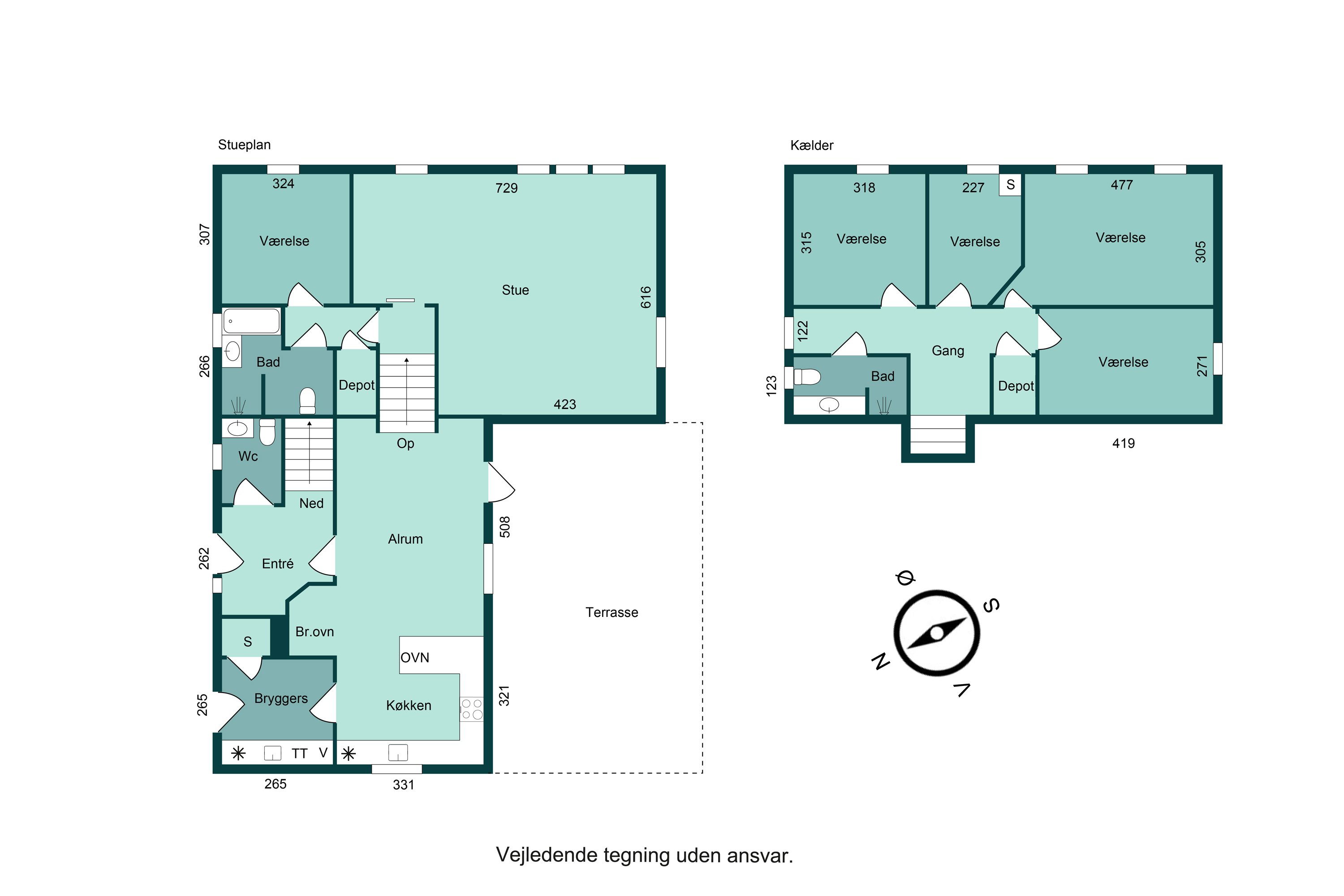 Plantegninger billede af Bagervænget 20, 7150 Barrit