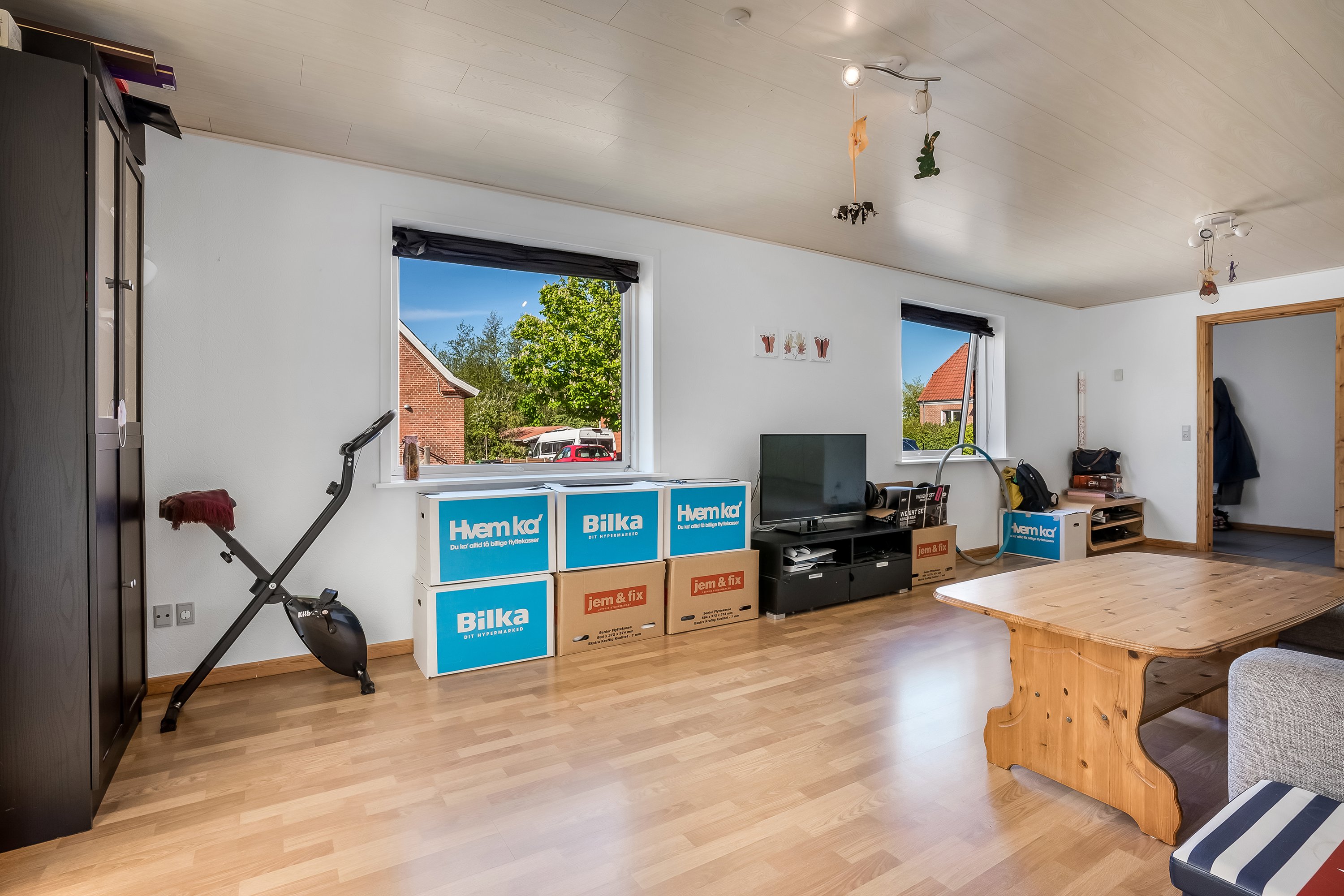 Fremhævet stue billede i fuldskærmstilstand. Billede af Frederiksberg 15, 7660 Bækmarksbro