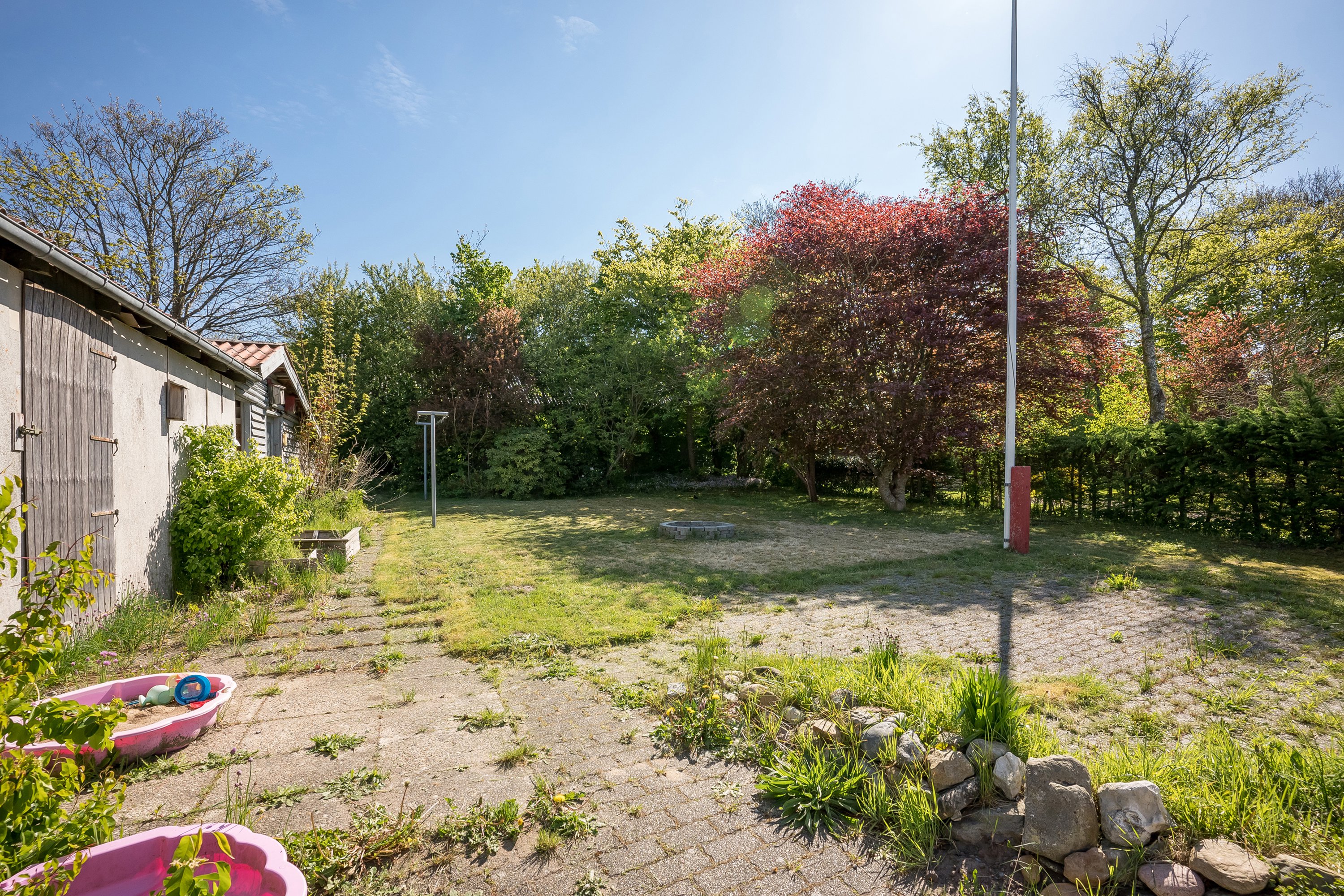 Fremhævet terrasse billede i fuldskærmstilstand. Billede af Frederiksberg 15, 7660 Bækmarksbro