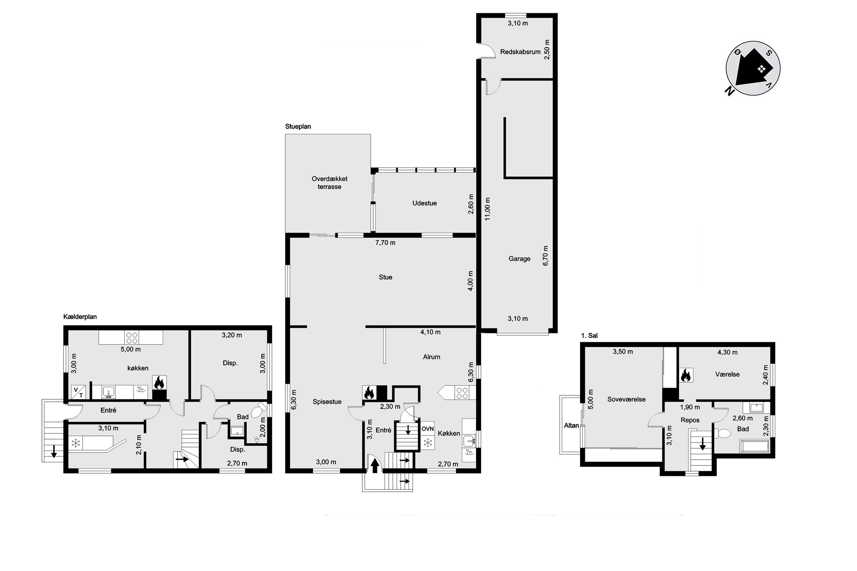 Plantegninger billede af Hovedgaden 47, Nørre Nissum, 7620 Lemvig