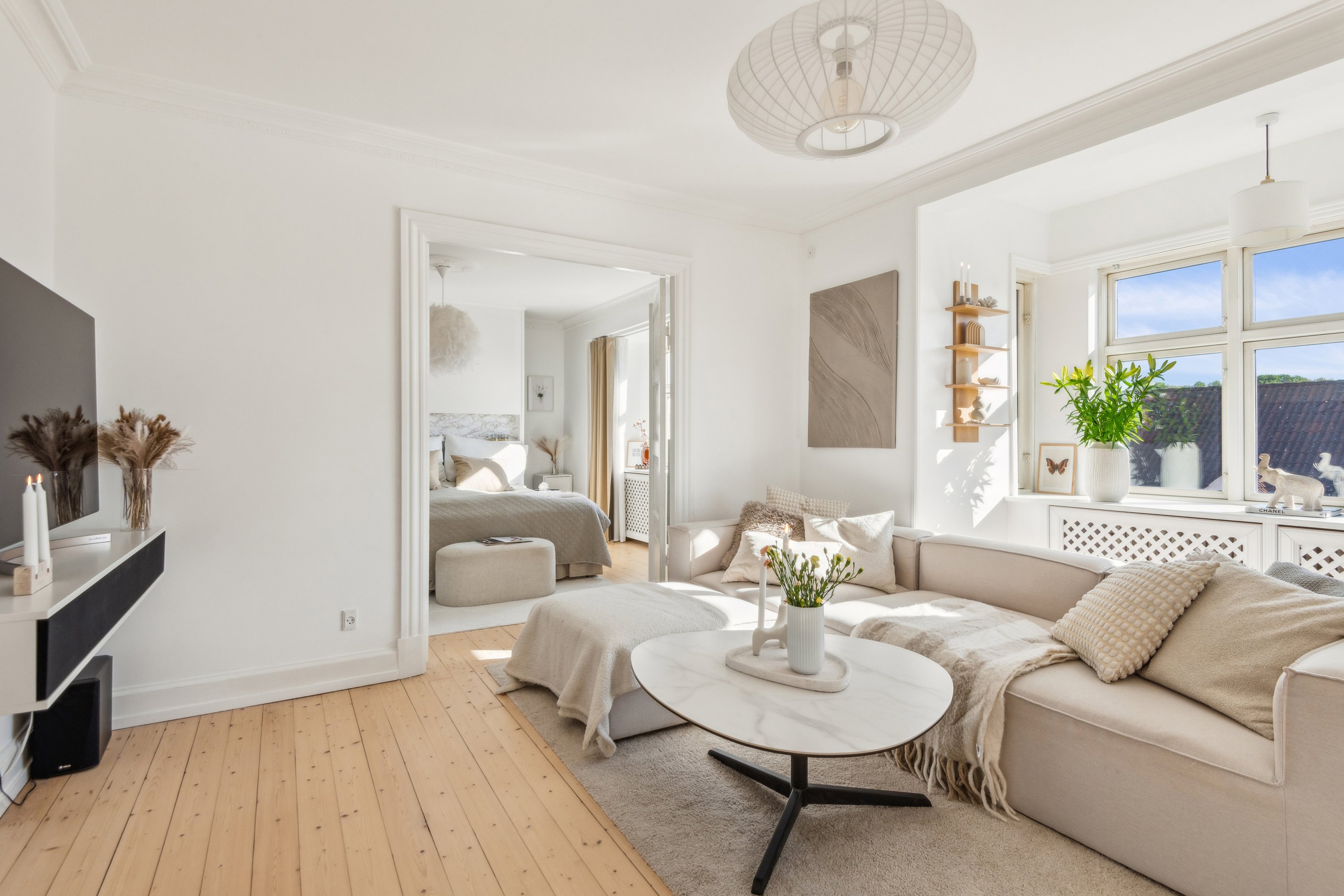 Fremhævet stue billede i fuldskærmstilstand. Billede af Hadsundvej 8, 3. tv., Vejgaard, 9000 Aalborg