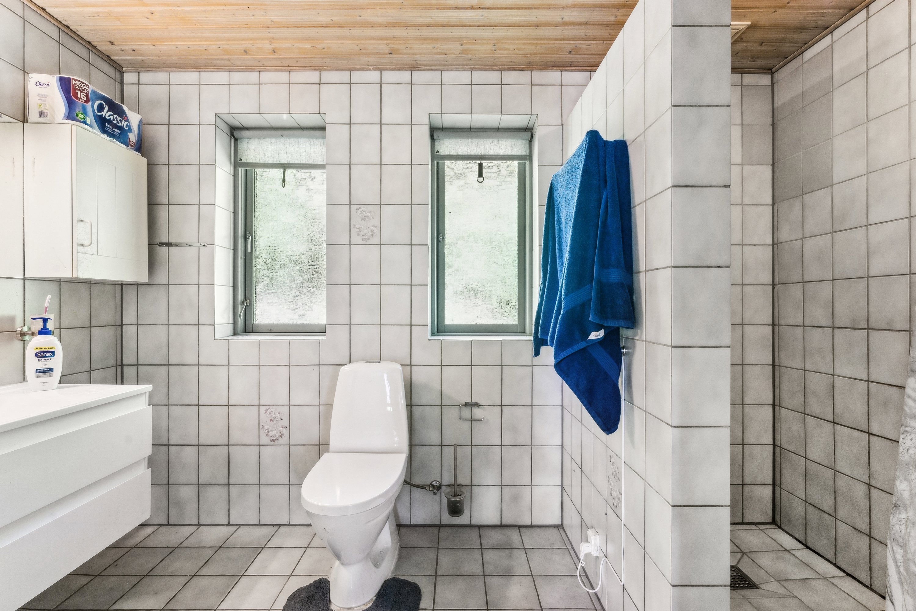 Fremhævet badeværelse billede i fuldskærmstilstand. Billede af Grådalsvej 11, Borre, 8850 Bjerringbro