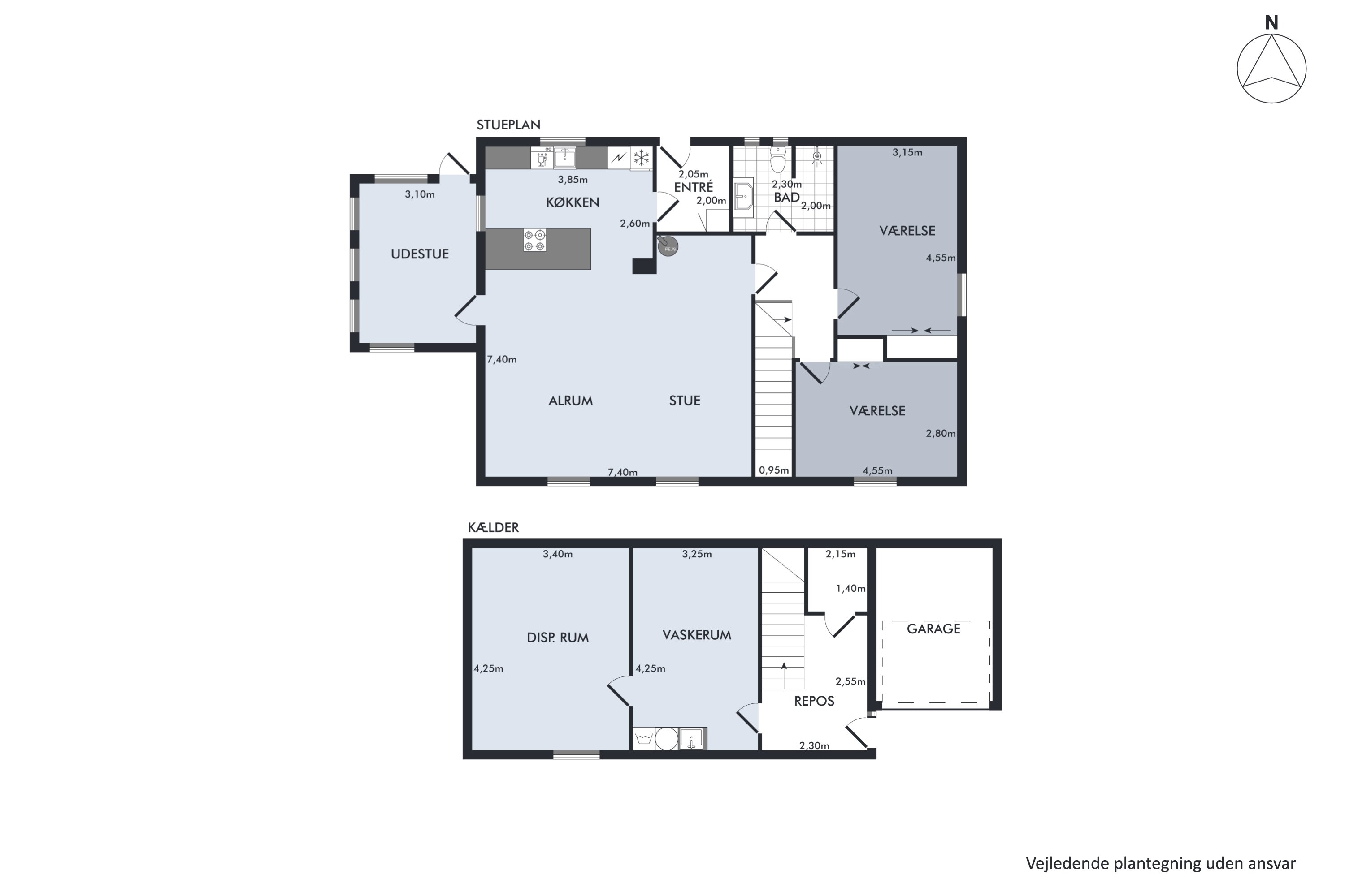Plantegninger billede af Grådalsvej 11, Borre, 8850 Bjerringbro