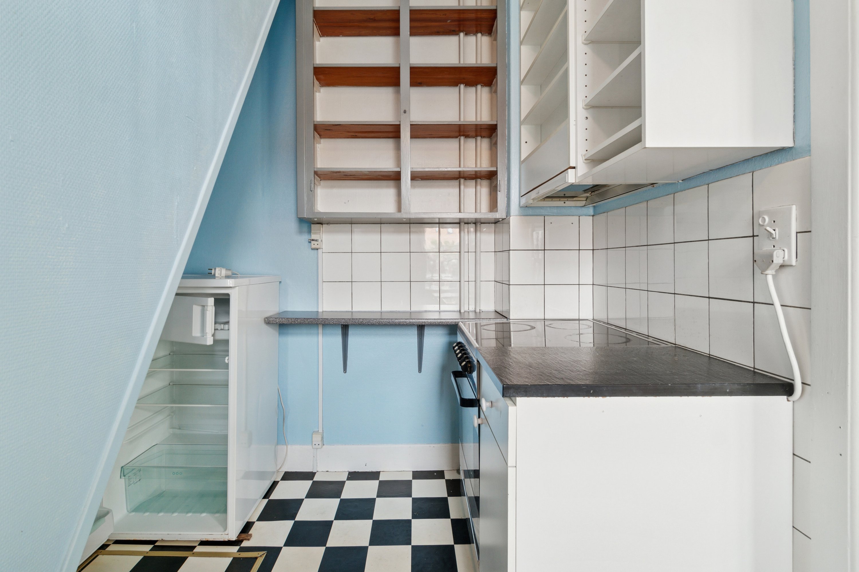 Fremhævet køkken billede i fuldskærmstilstand. Billede af Ny Østergade 7, 3700 Rønne