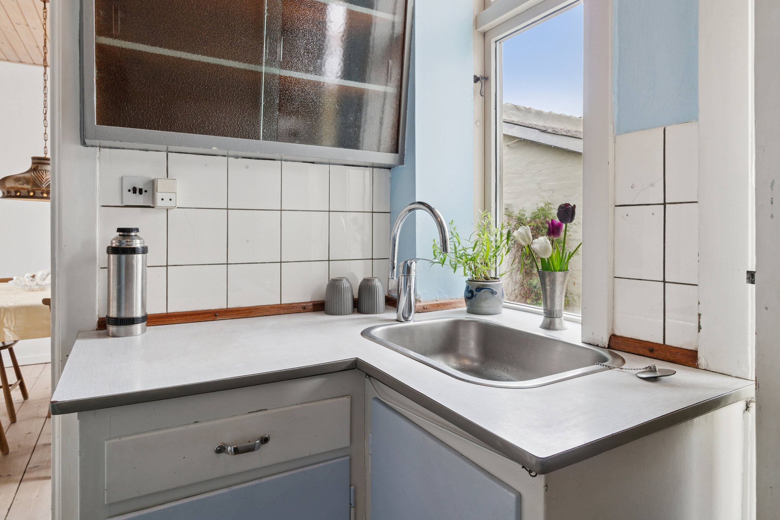 Fremhævet køkken billede i fuldskærmstilstand. Billede af Ny Østergade 7, 3700 Rønne