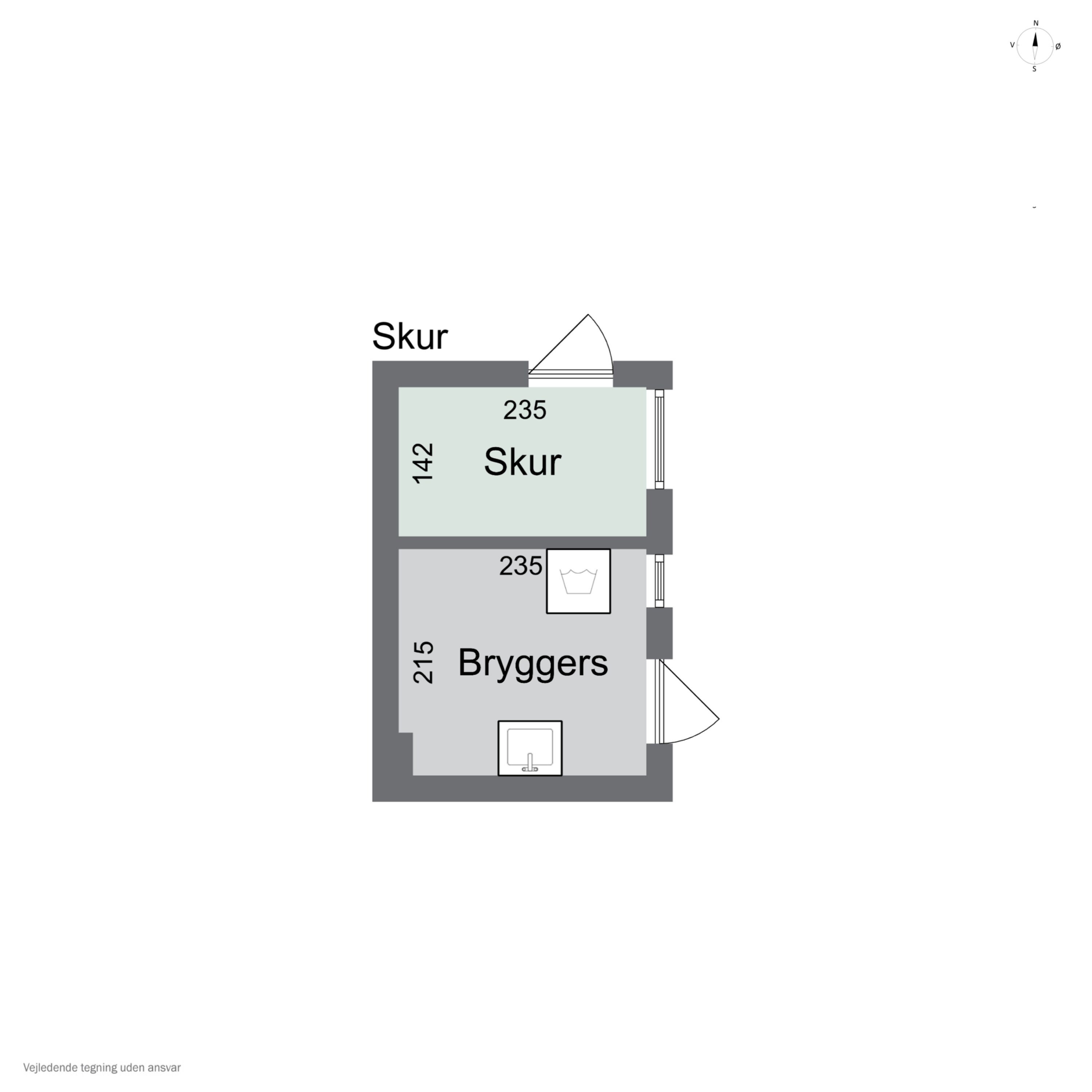 Plantegninger billede af Ny Østergade 7, 3700 Rønne