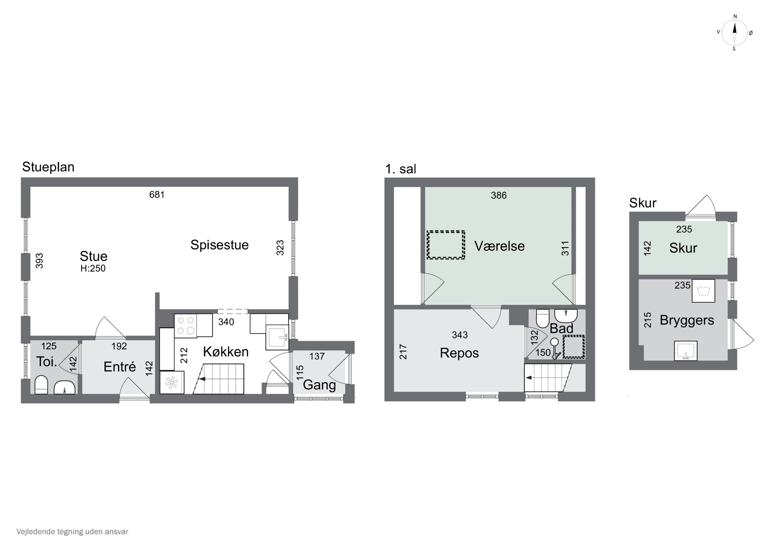 Plantegninger billede af Ny Østergade 7, 3700 Rønne