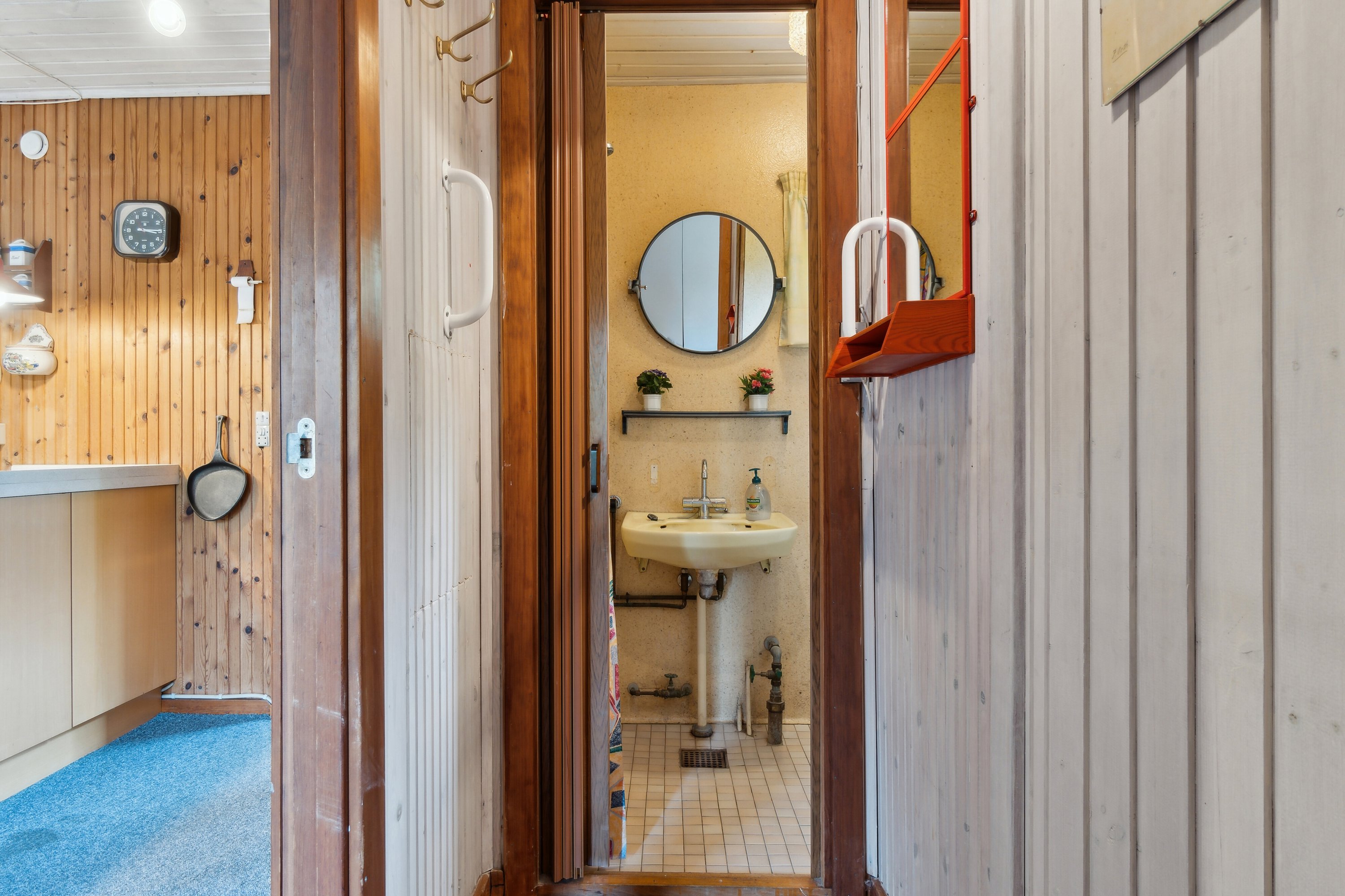 Fremhævet gang billede i fuldskærmstilstand. Billede af Olaf Poulsensvej 5, Evetofte, 3370 Melby