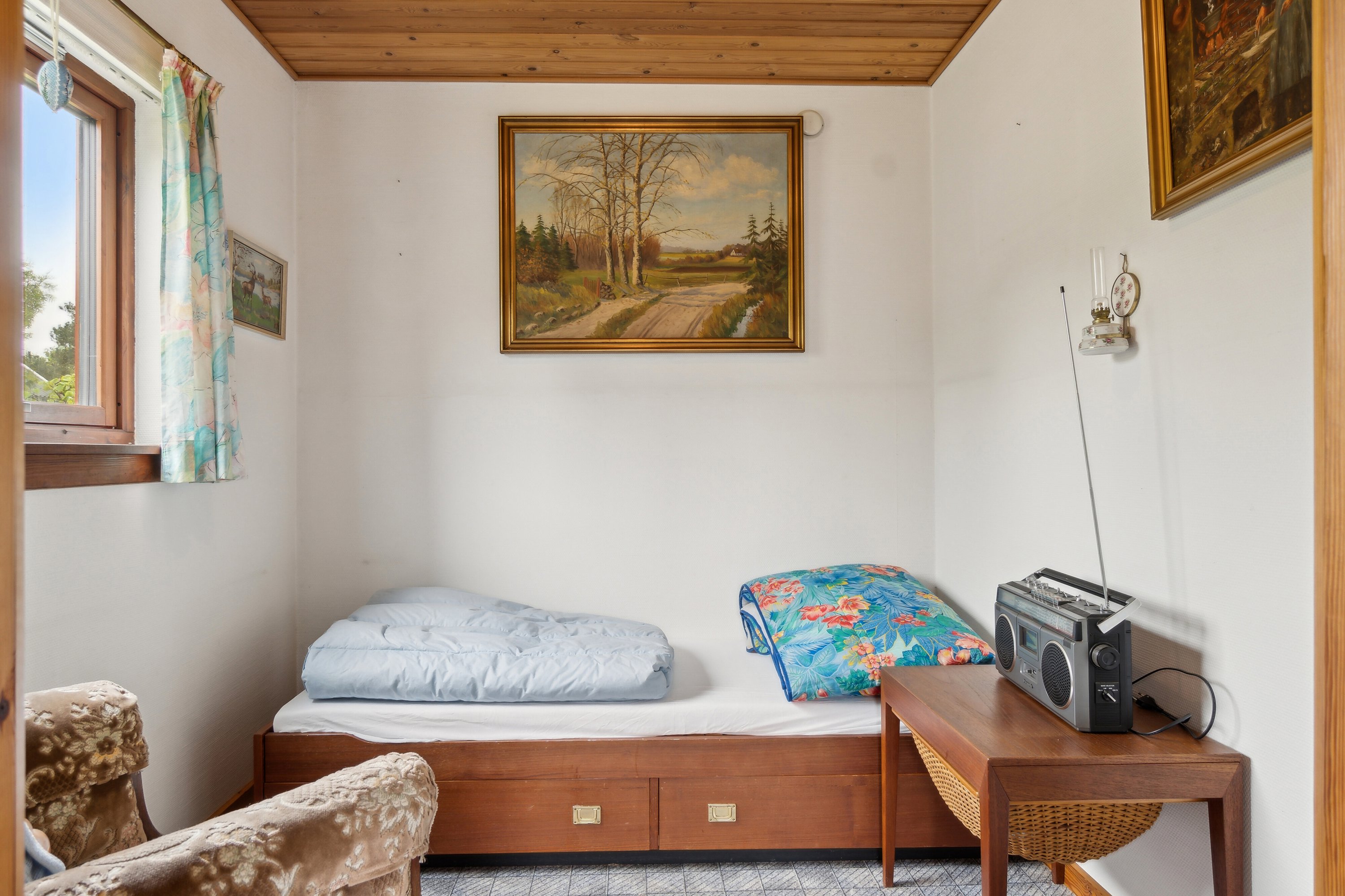 Fremhævet soveværelse billede i fuldskærmstilstand. Billede af Olaf Poulsensvej 5, Evetofte, 3370 Melby