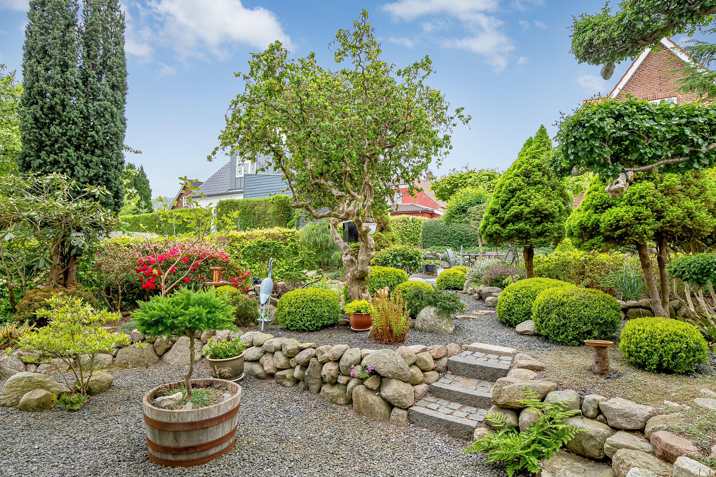 Fremhævet have billede i fuldskærmstilstand. Billede af Smørhullet 18, Smørhullet, 7100 Vejle