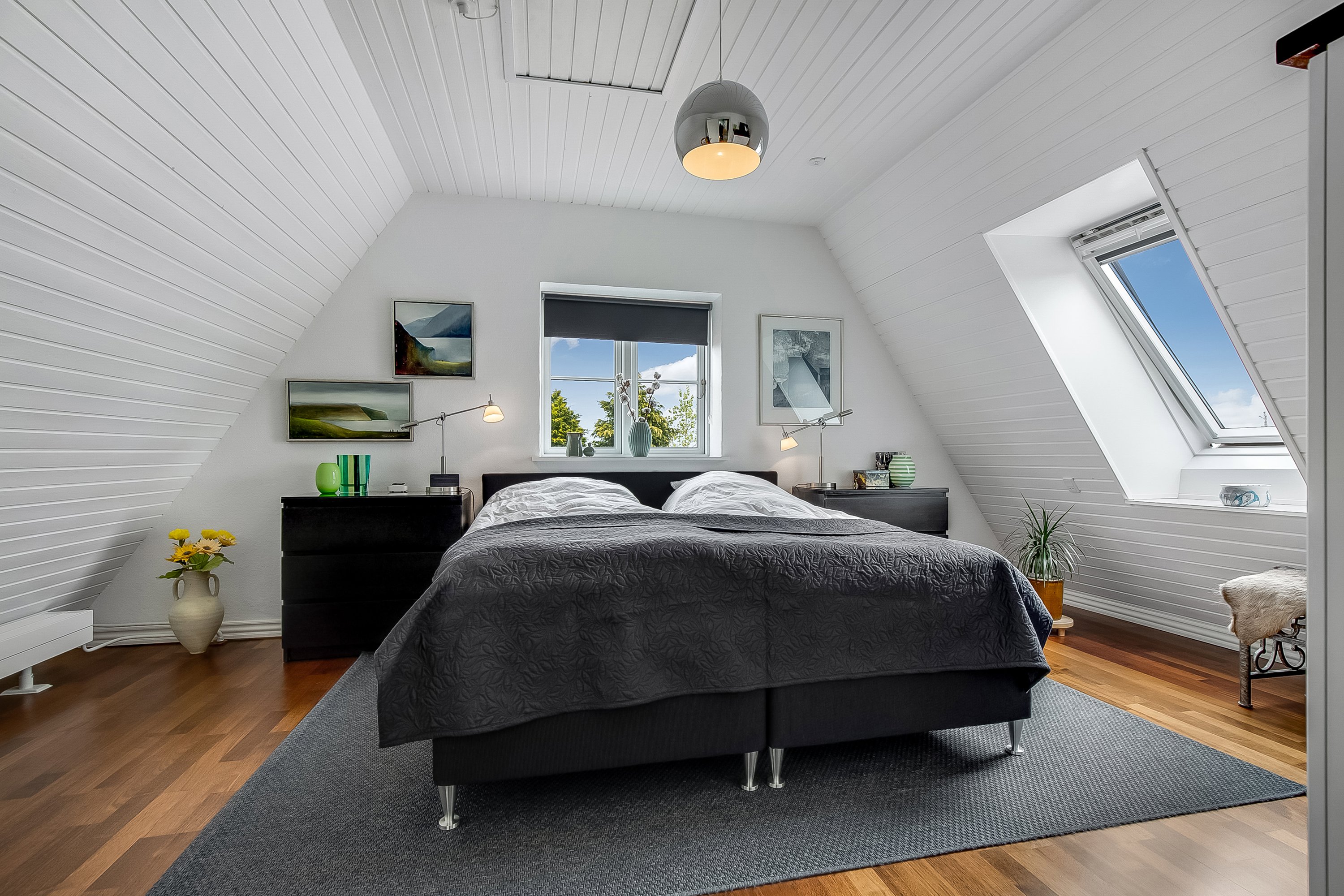 Fremhævet soveværelse billede i fuldskærmstilstand. Billede af Smørhullet 18, Smørhullet, 7100 Vejle