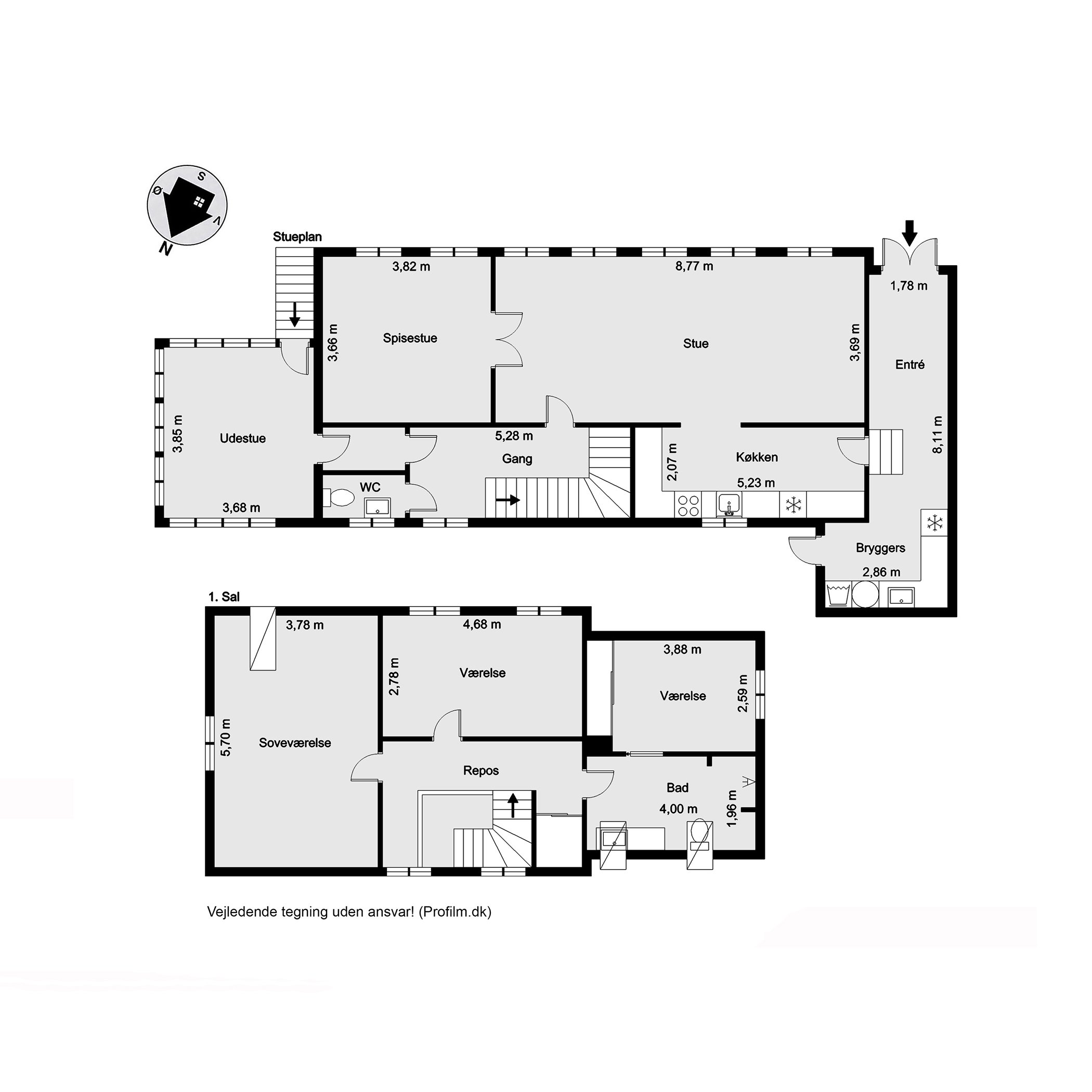 Plantegninger billede af Smørhullet 18, Smørhullet, 7100 Vejle