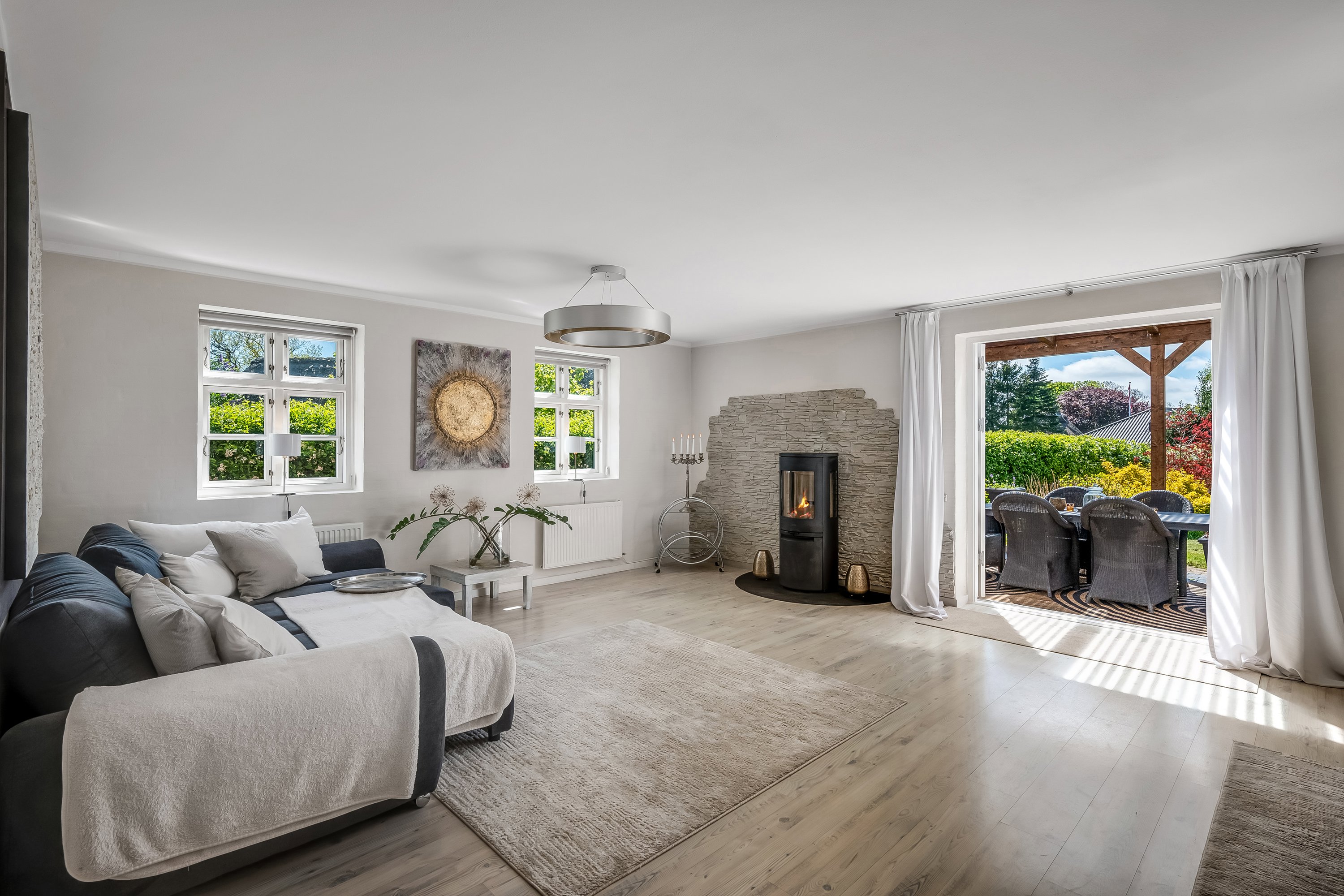 Fremhævet stue billede i fuldskærmstilstand. Billede af Strædet 1, Møgeltønder, 6270 Tønder