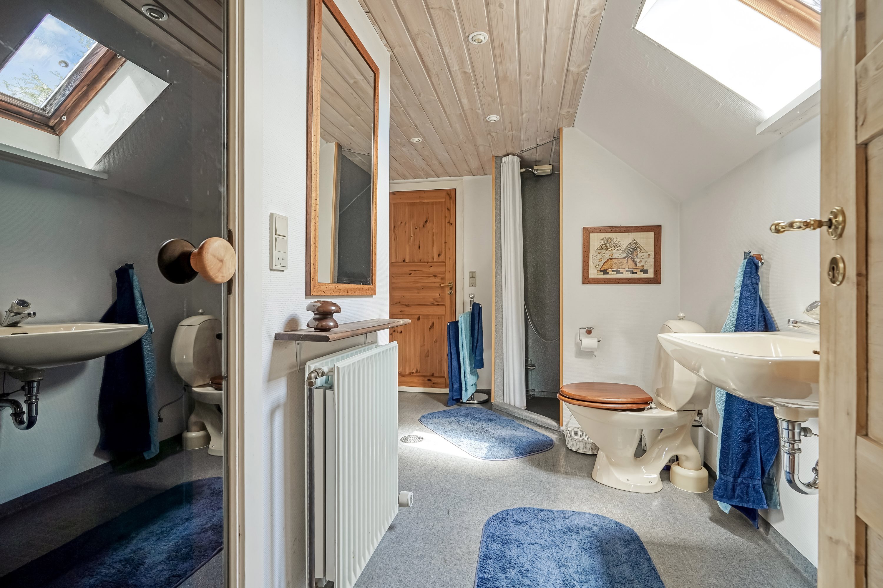 Fremhævet badeværelse billede i fuldskærmstilstand. Billede af Bygade 29, 7160 Tørring