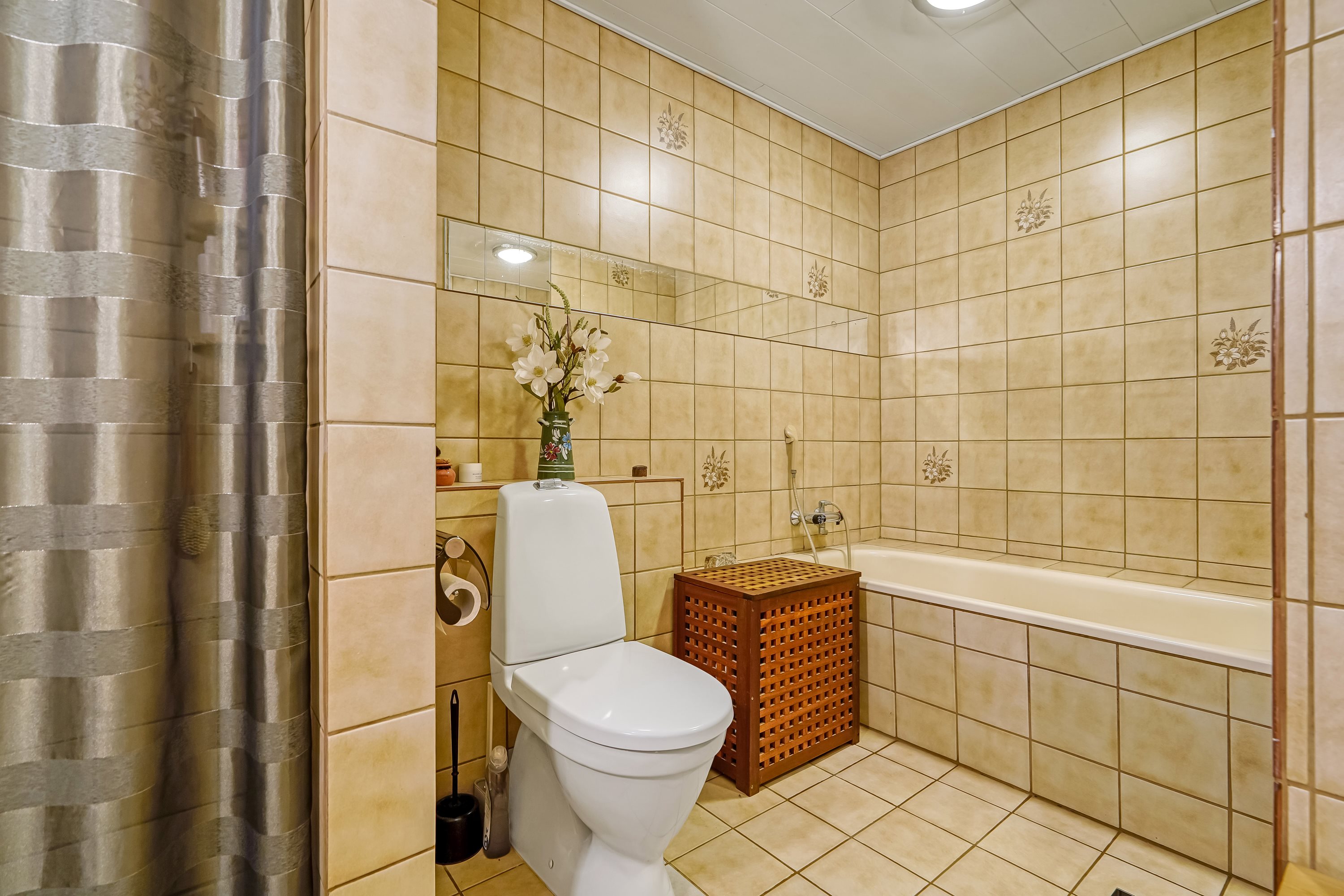 Fremhævet badeværelse billede i fuldskærmstilstand. Billede af Bygade 29, 7160 Tørring