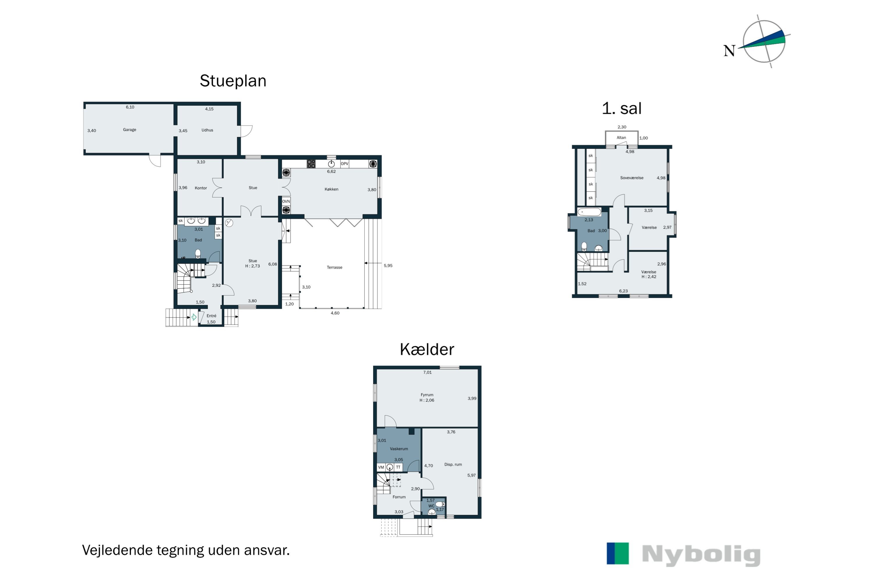 Plantegninger billede af Tonysvej 9, 2920 Charlottenlund