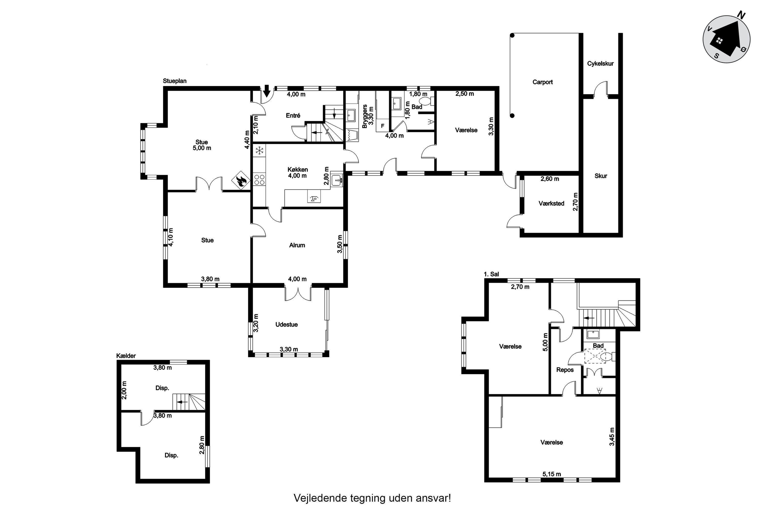 Plantegninger billede af Vendersgade 6A, 6900 Skjern