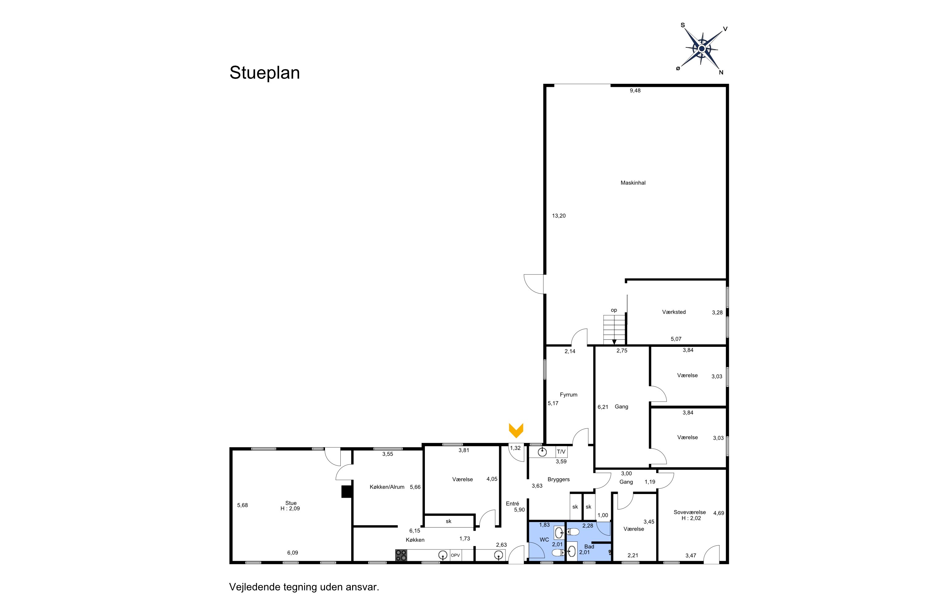 Plantegninger billede af Hovedvejen 118, Jestrup, 7790 Thyholm