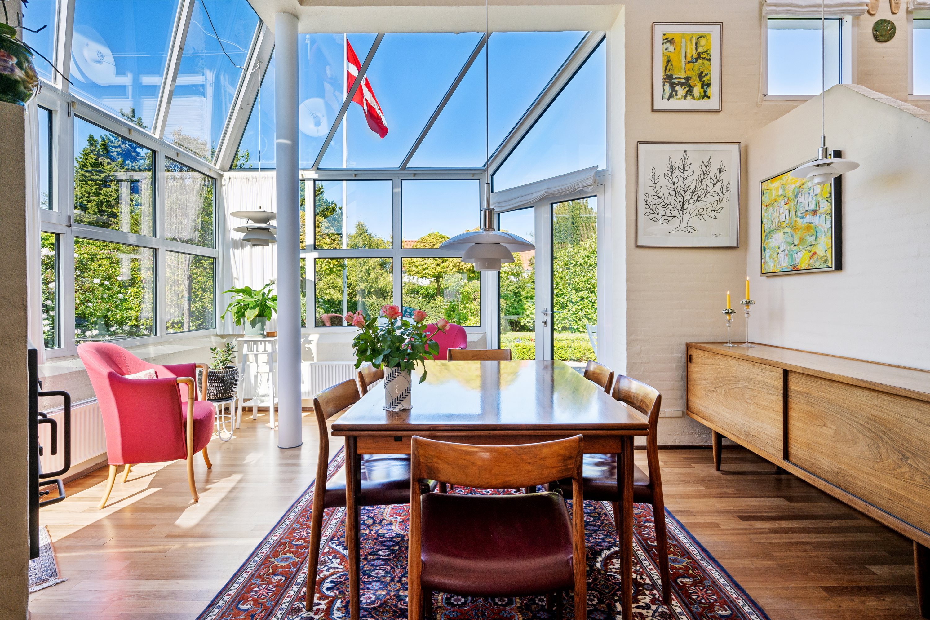 Miniaturebillede 1: stue. Billede af Birkevej 15, 8240 Risskov