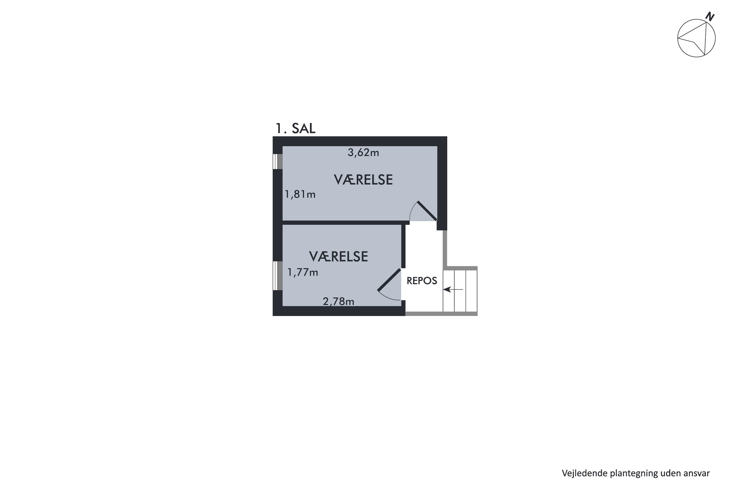 Plantegninger billede af Strandvejen 150, 3., Tranum, 9460 Brovst
