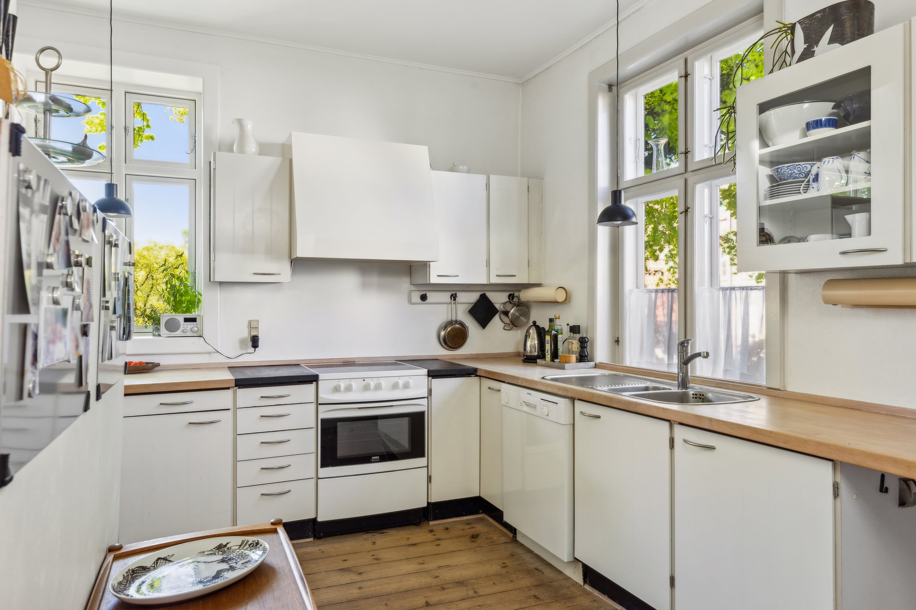 Fremhævet køkken billede i fuldskærmstilstand. Billede af Sct Nicolaj Gade 4, 6760 Ribe