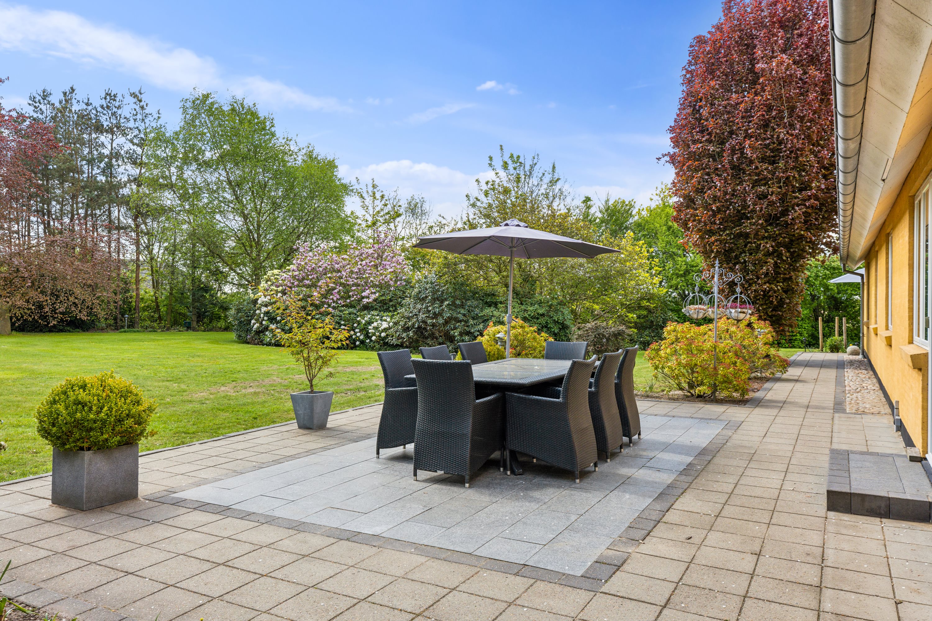 Fremhævet terrasse billede i fuldskærmstilstand. Billede af Ulkjærvej 63, 6771 Gredstedbro