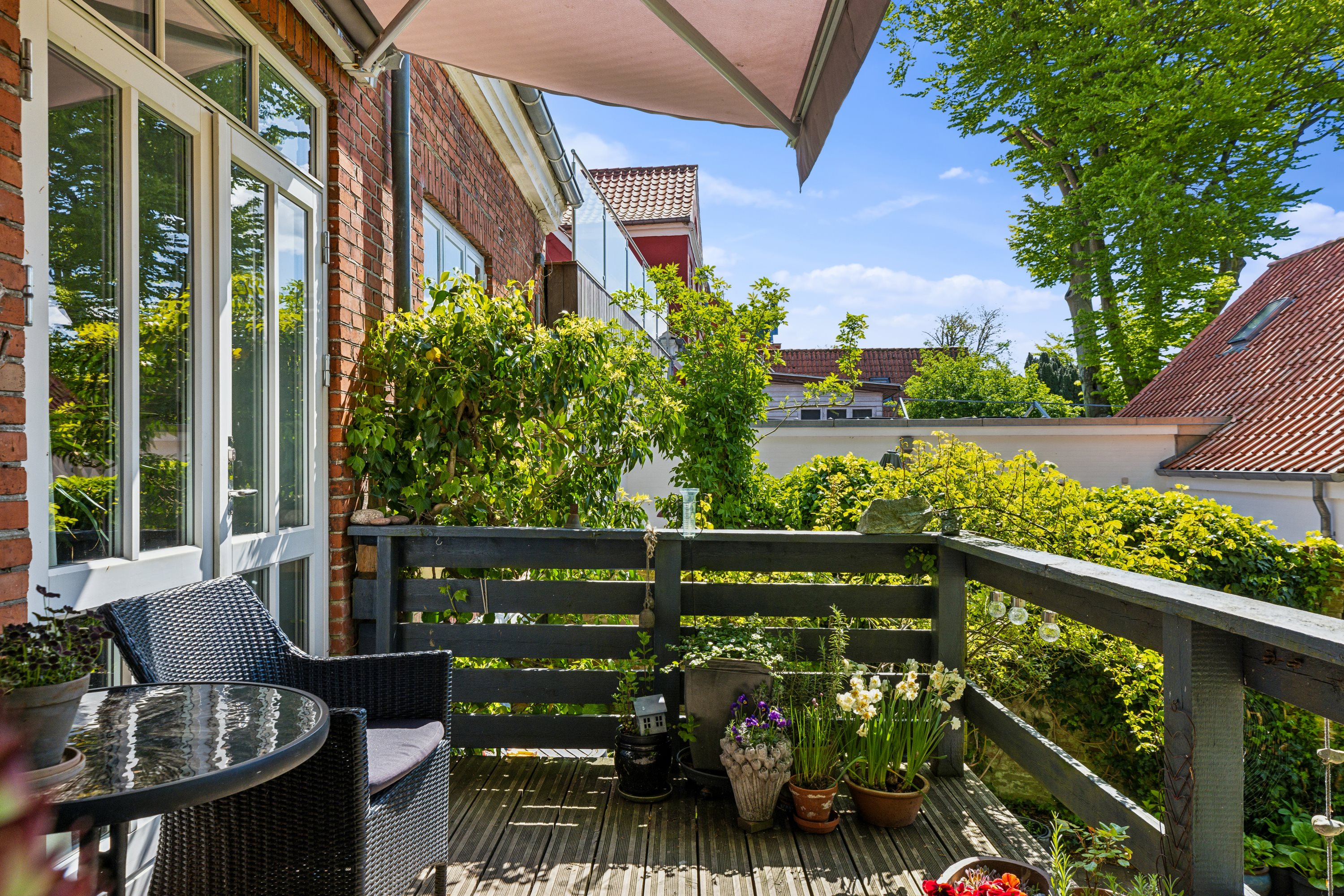 Fremhævet terrasse billede i fuldskærmstilstand. Billede af Sct Nicolaj Gade 4, 6760 Ribe