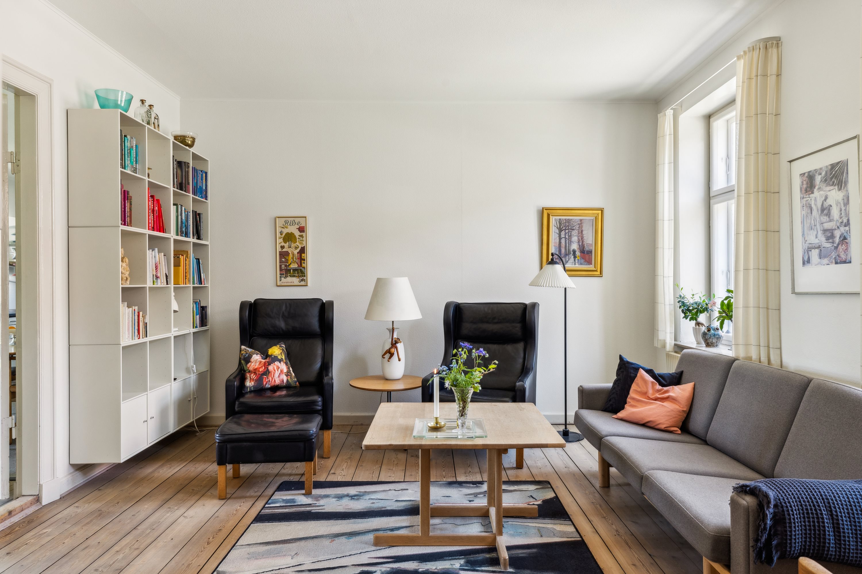 Fremhævet stue billede i fuldskærmstilstand. Billede af Sct Nicolaj Gade 4, 6760 Ribe