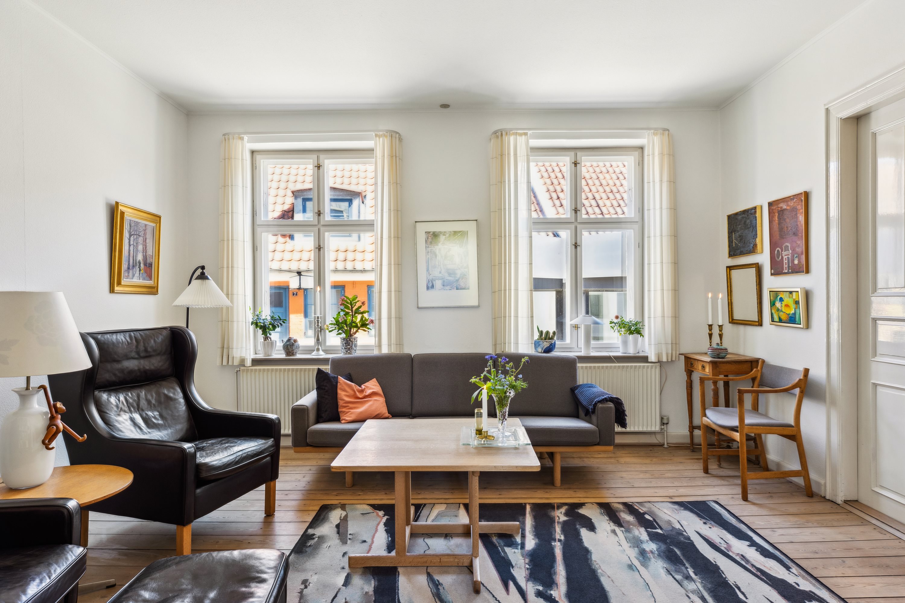 Fremhævet stue billede i fuldskærmstilstand. Billede af Sct Nicolaj Gade 4, 6760 Ribe