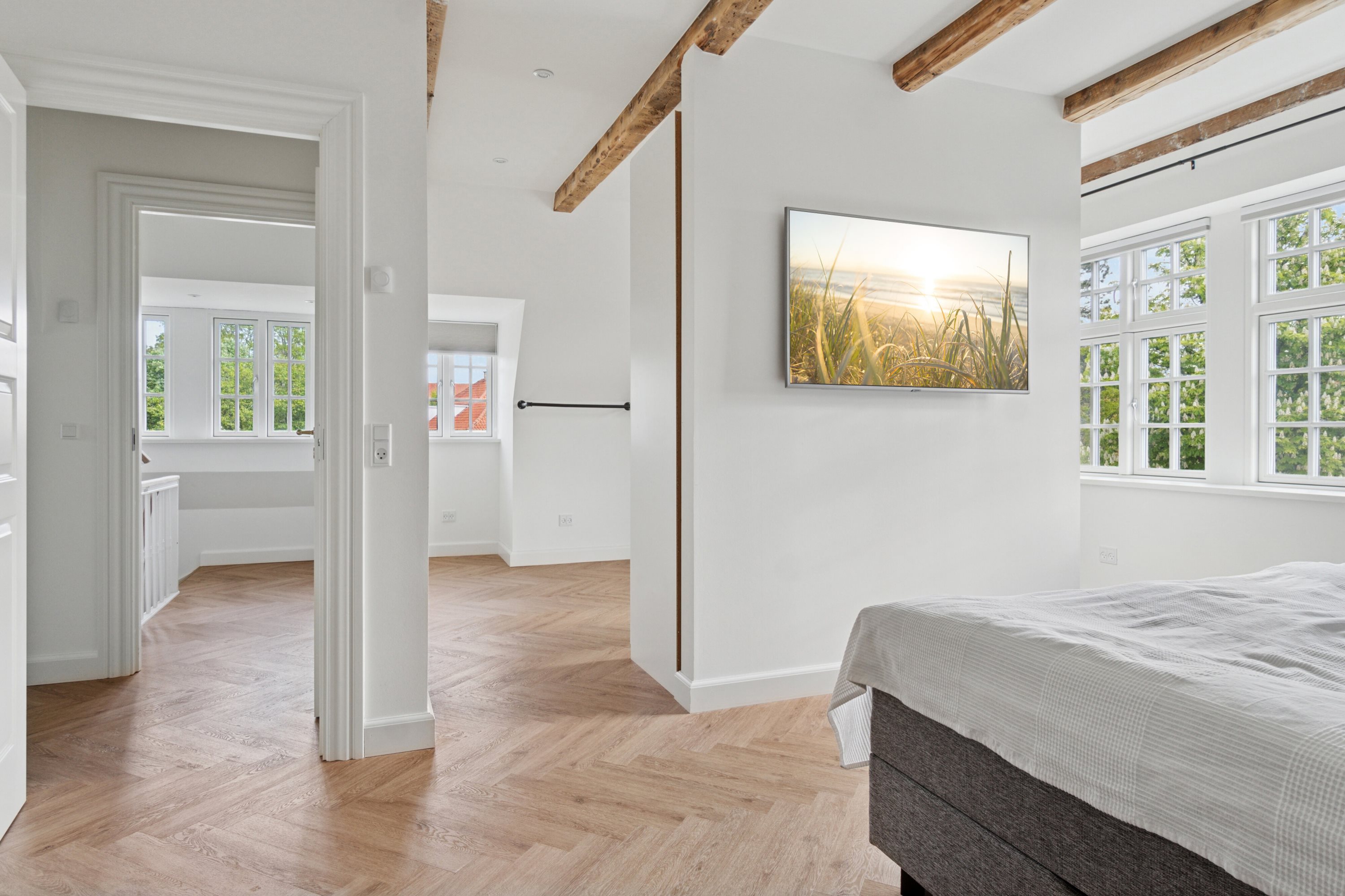 Fremhævet soveværelse billede i fuldskærmstilstand. Billede af Holbergsgade 45, 4200 Slagelse