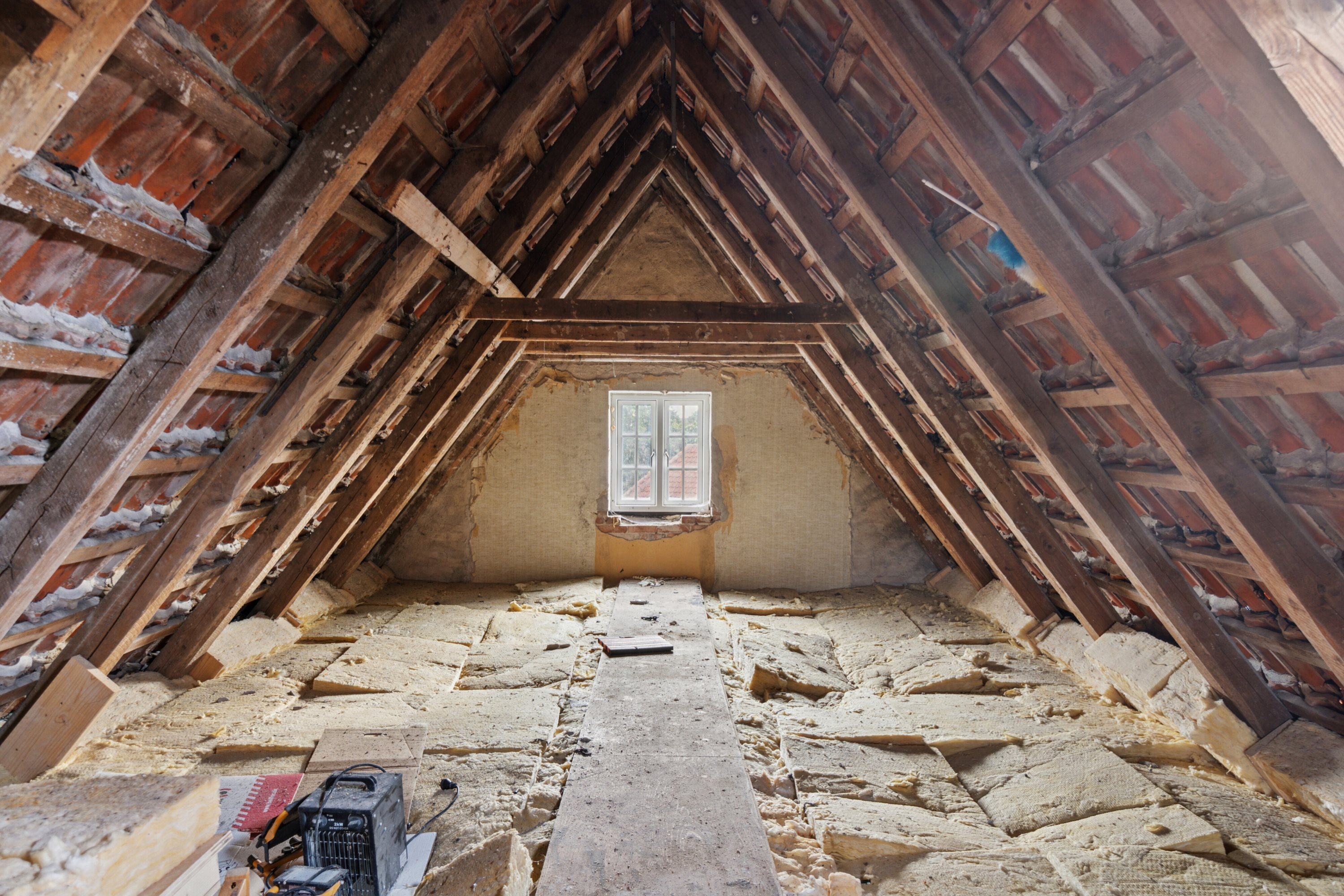 Fremhævet loftrum billede i fuldskærmstilstand. Billede af Holbergsgade 45, 4200 Slagelse