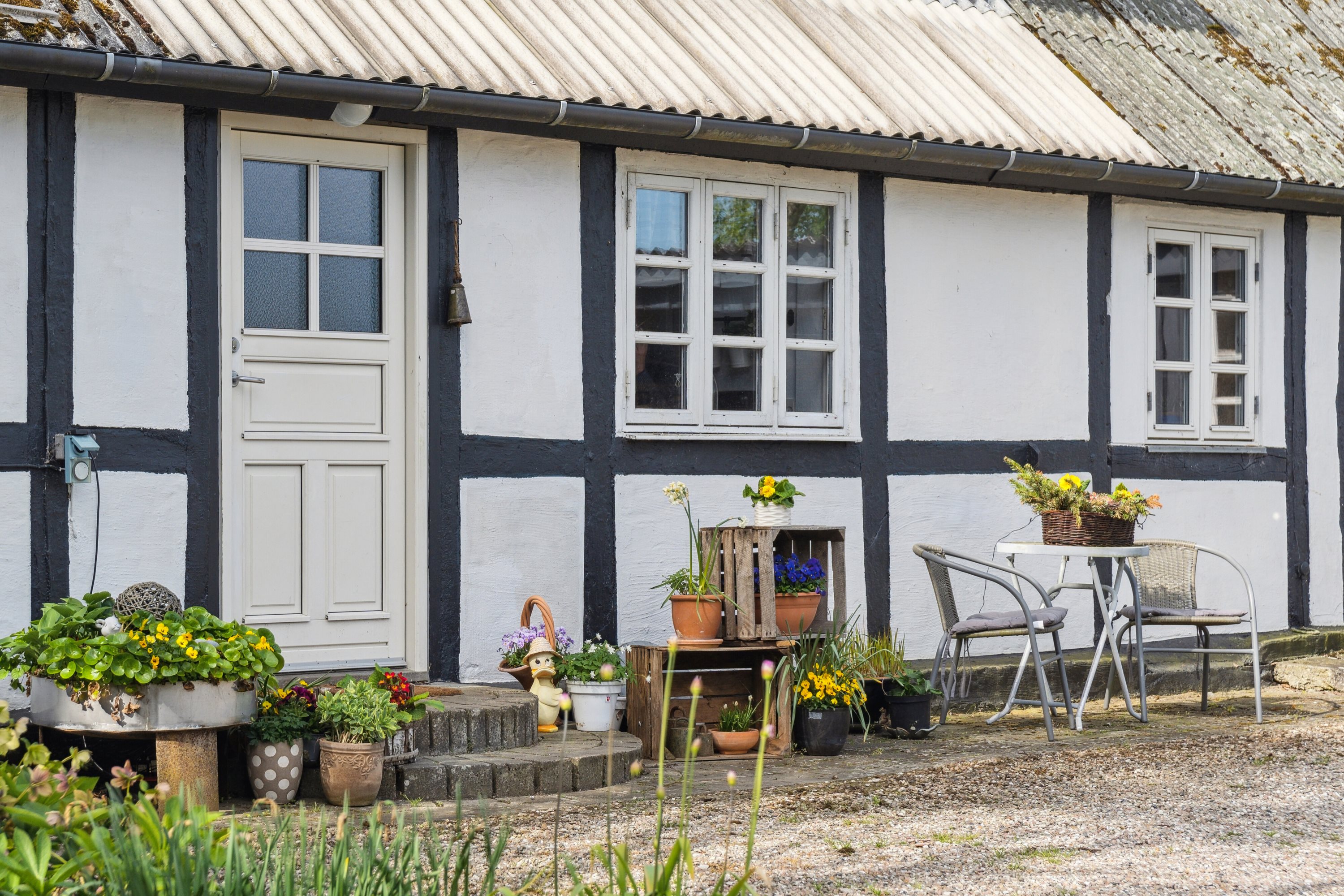 Fremhævet set fra haven billede i fuldskærmstilstand. Billede af Næstved Landevej 10, 4250 Fuglebjerg