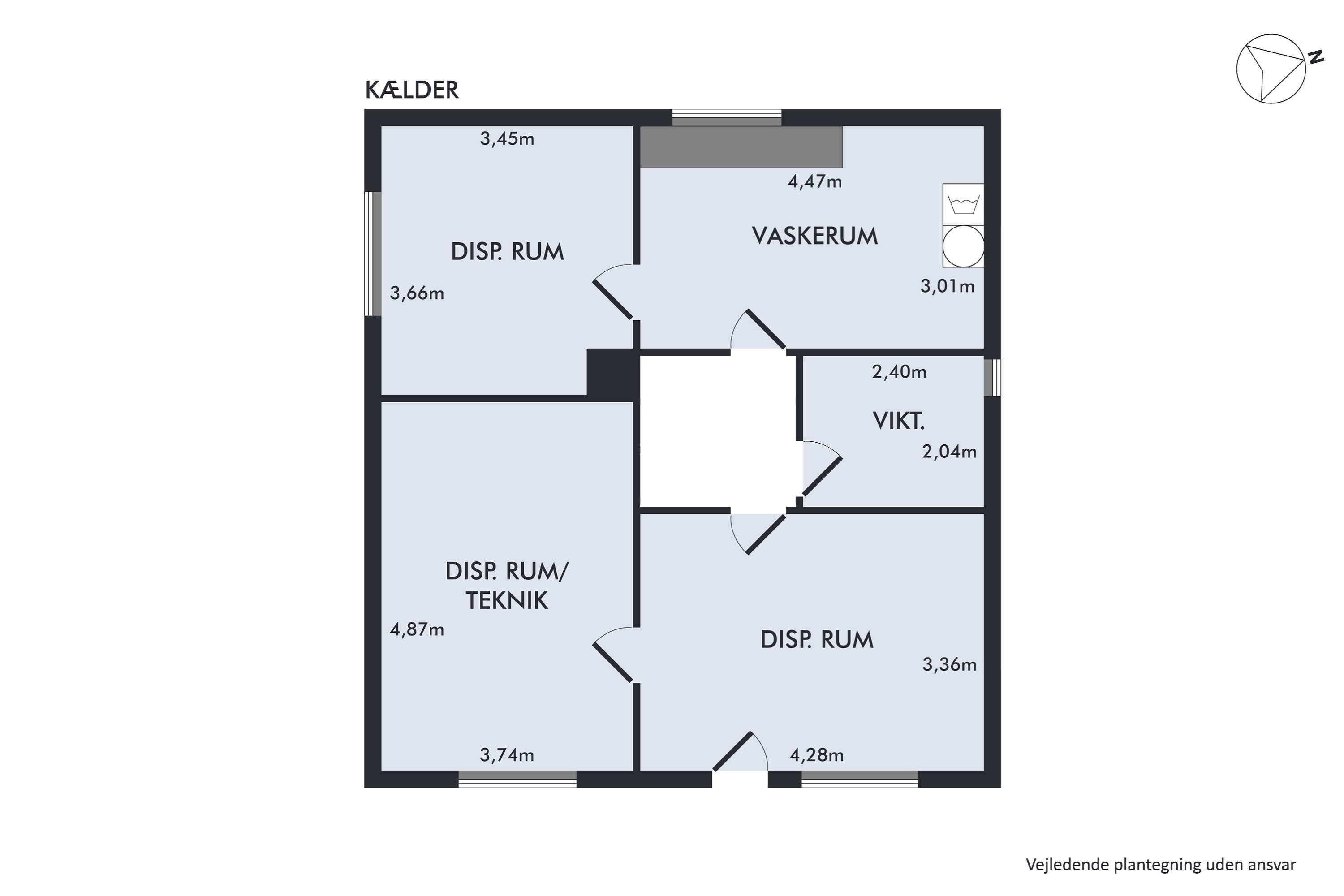 Plantegninger billede af Obbekjærvej 4, 6760 Ribe