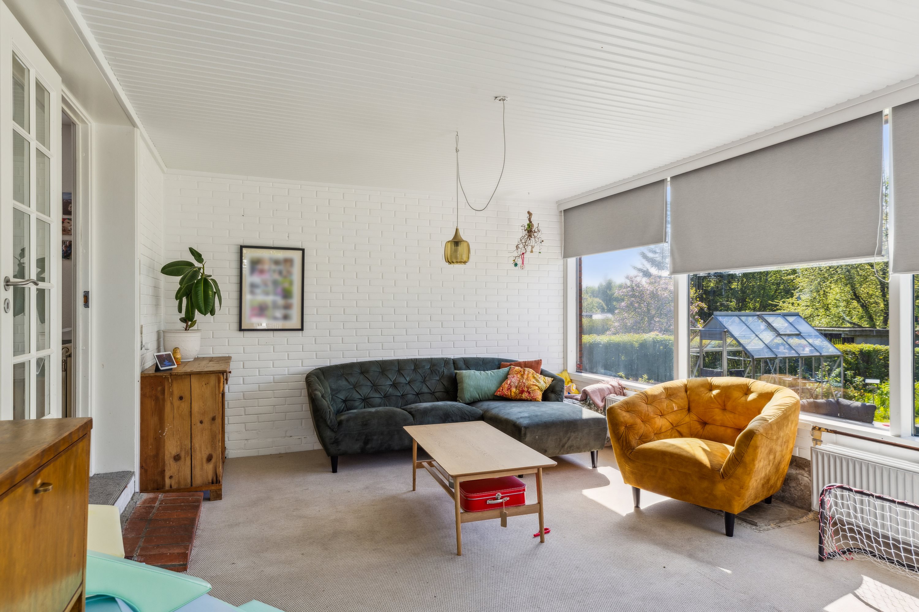 Fremhævet stue billede i fuldskærmstilstand. Billede af Obbekjærvej 4, 6760 Ribe