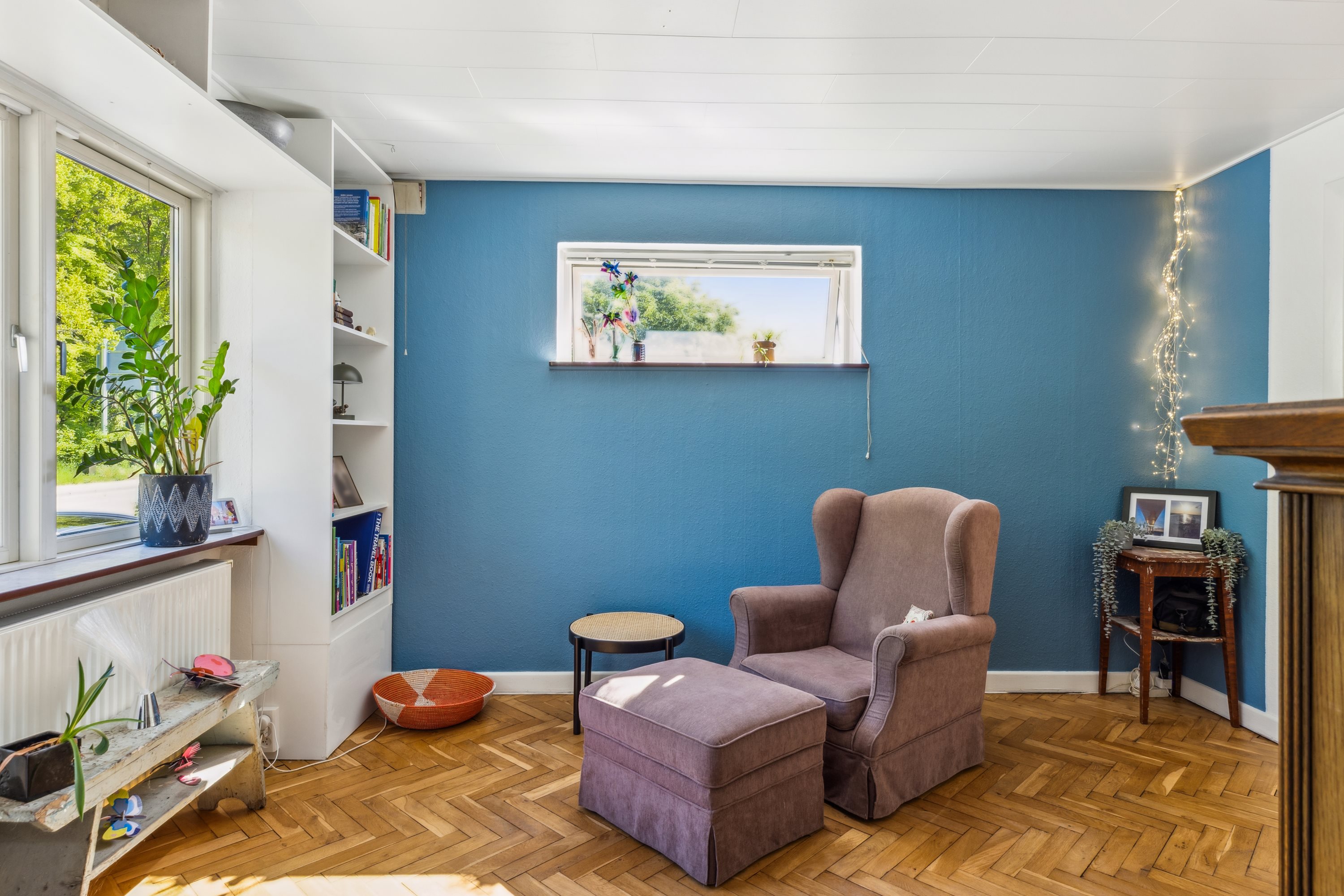 Fremhævet stue billede i fuldskærmstilstand. Billede af Obbekjærvej 4, 6760 Ribe