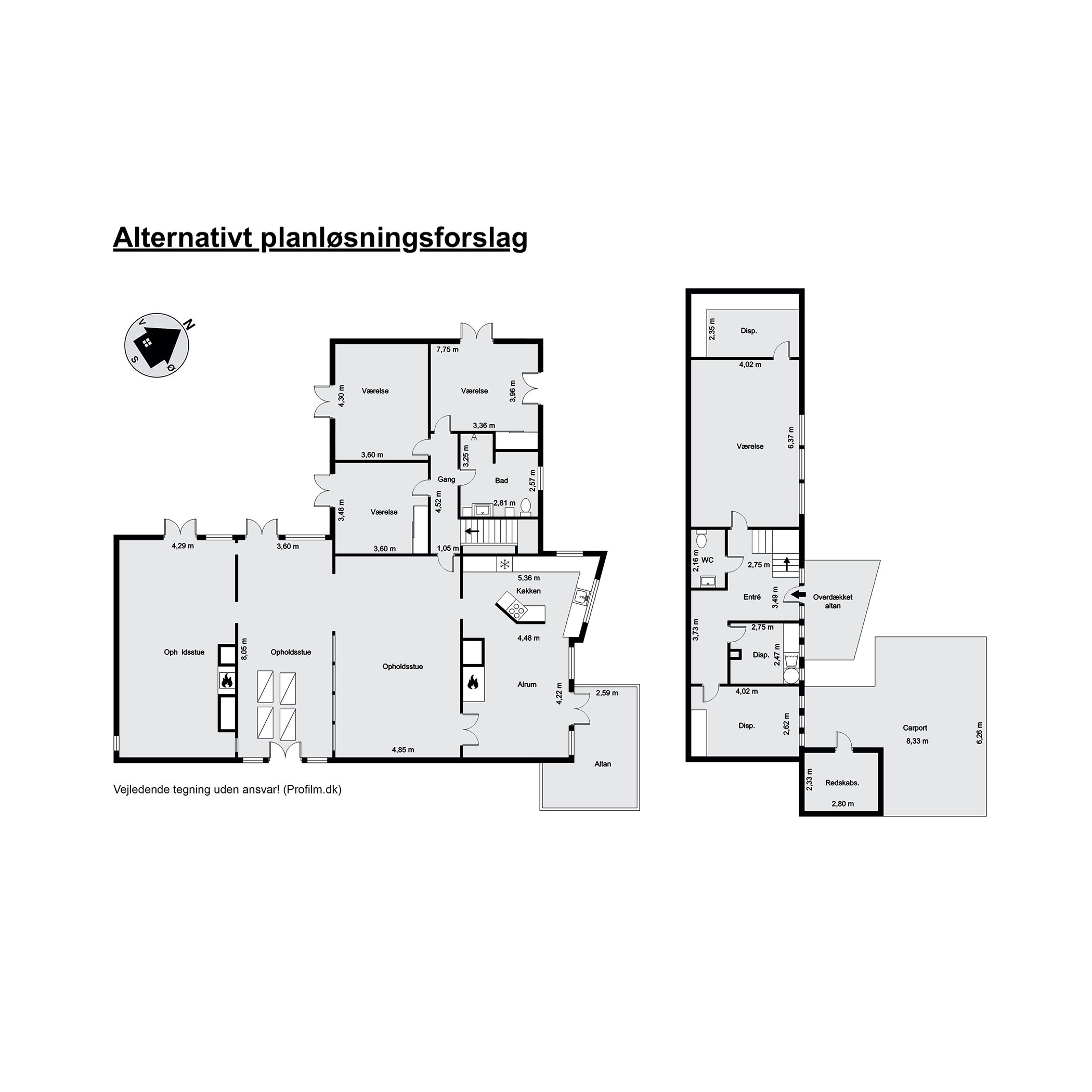 Plantegninger billede af Vangen 14A, Tved, 6000 Kolding