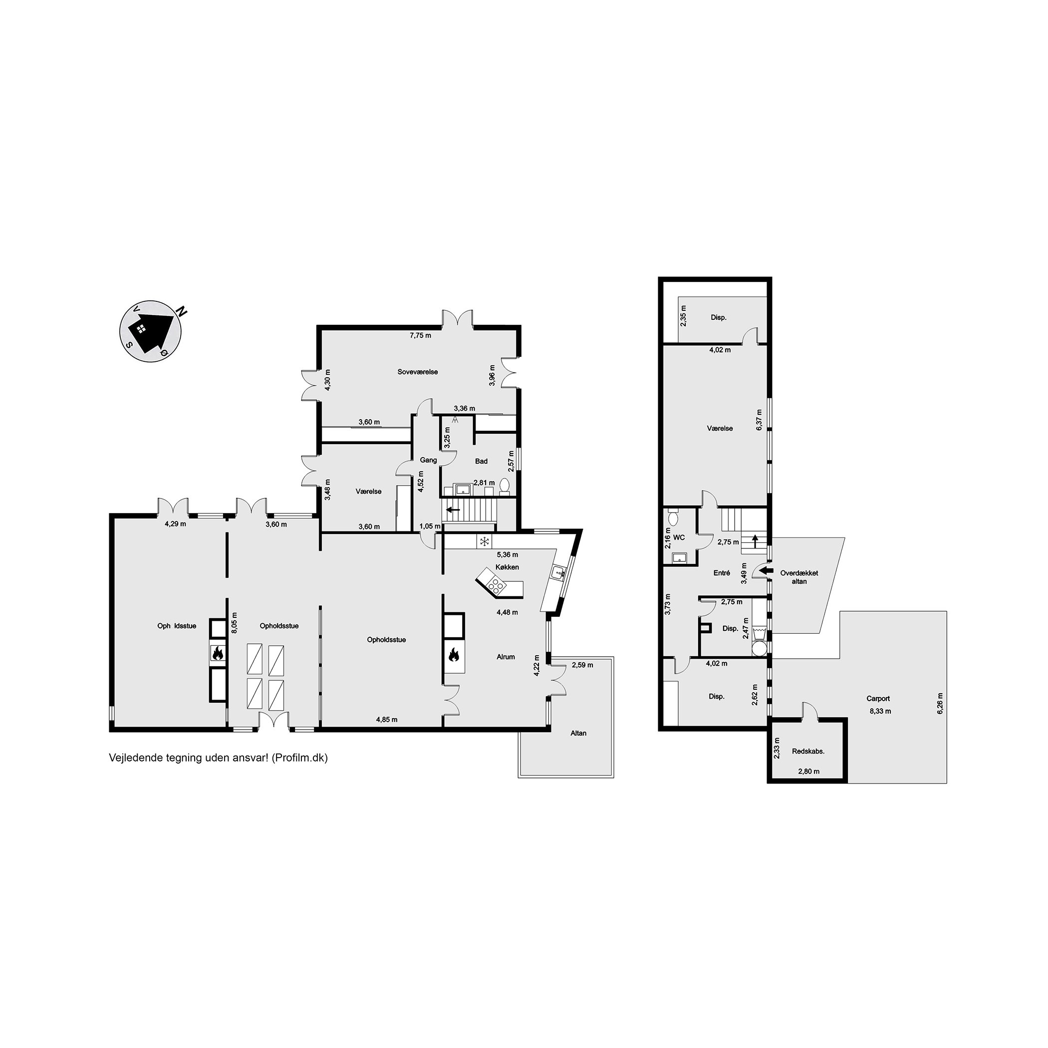 Plantegninger billede af Vangen 14A, Tved, 6000 Kolding