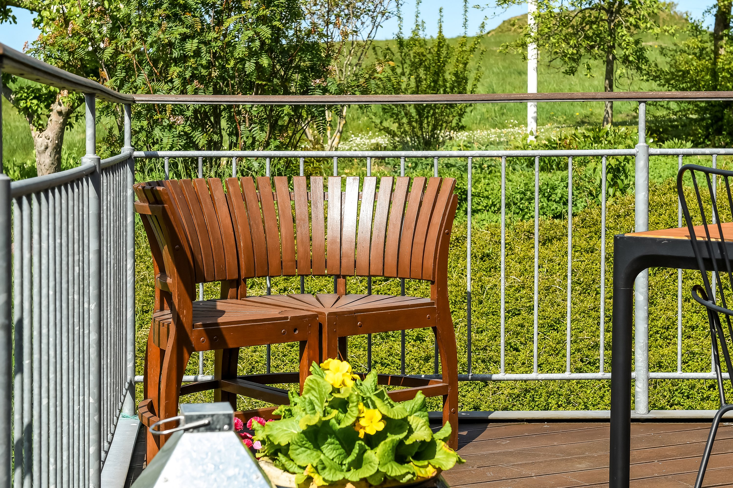 Fremhævet terrasse billede i fuldskærmstilstand. Billede af Søllingdalvej 88, 7250 Hejnsvig