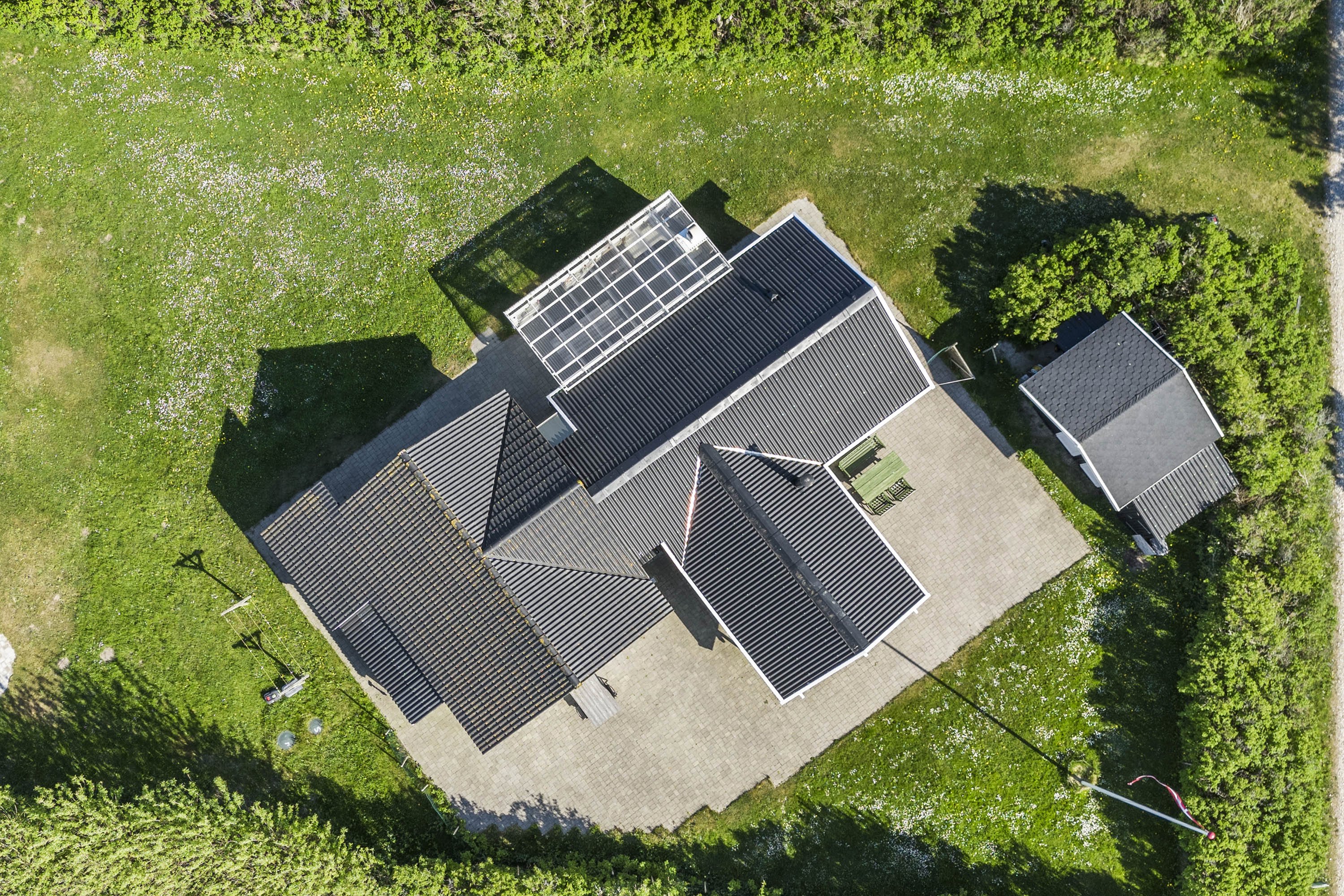 Fremhævet luftfoto billede i fuldskærmstilstand. Billede af Martsvej 39, Skal Klit, 9800 Hjørring