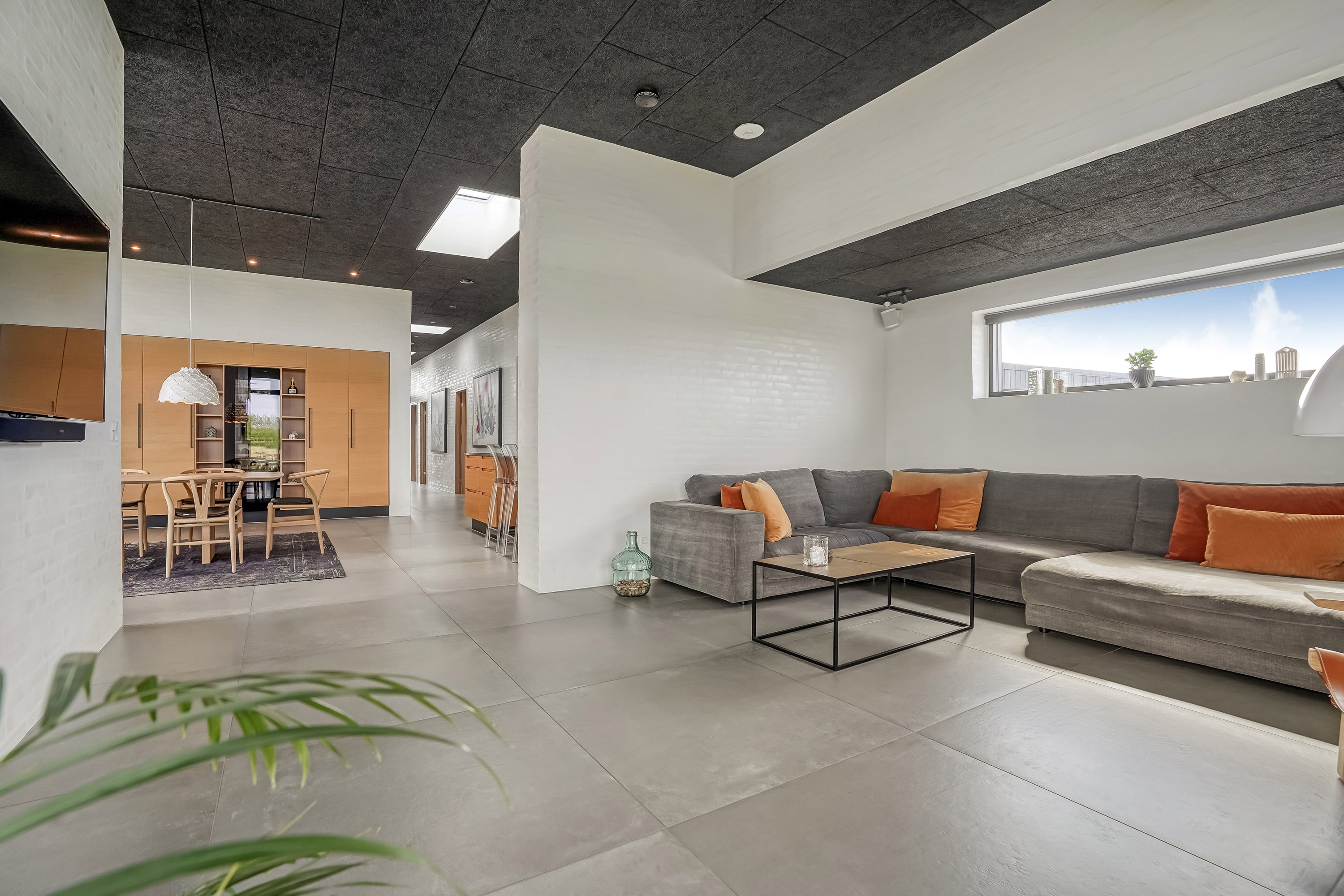 Fremhævet stue billede i fuldskærmstilstand. Billede af Asta Andersens Vej 12, 7300 Jelling