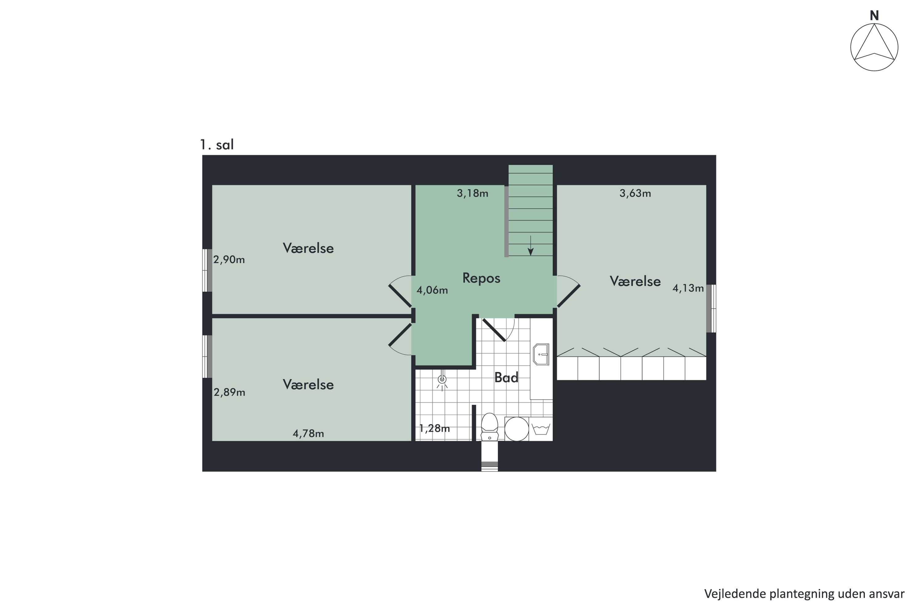 Plantegninger billede af Pilkærvej 24, Vridsted, 7800 Skive