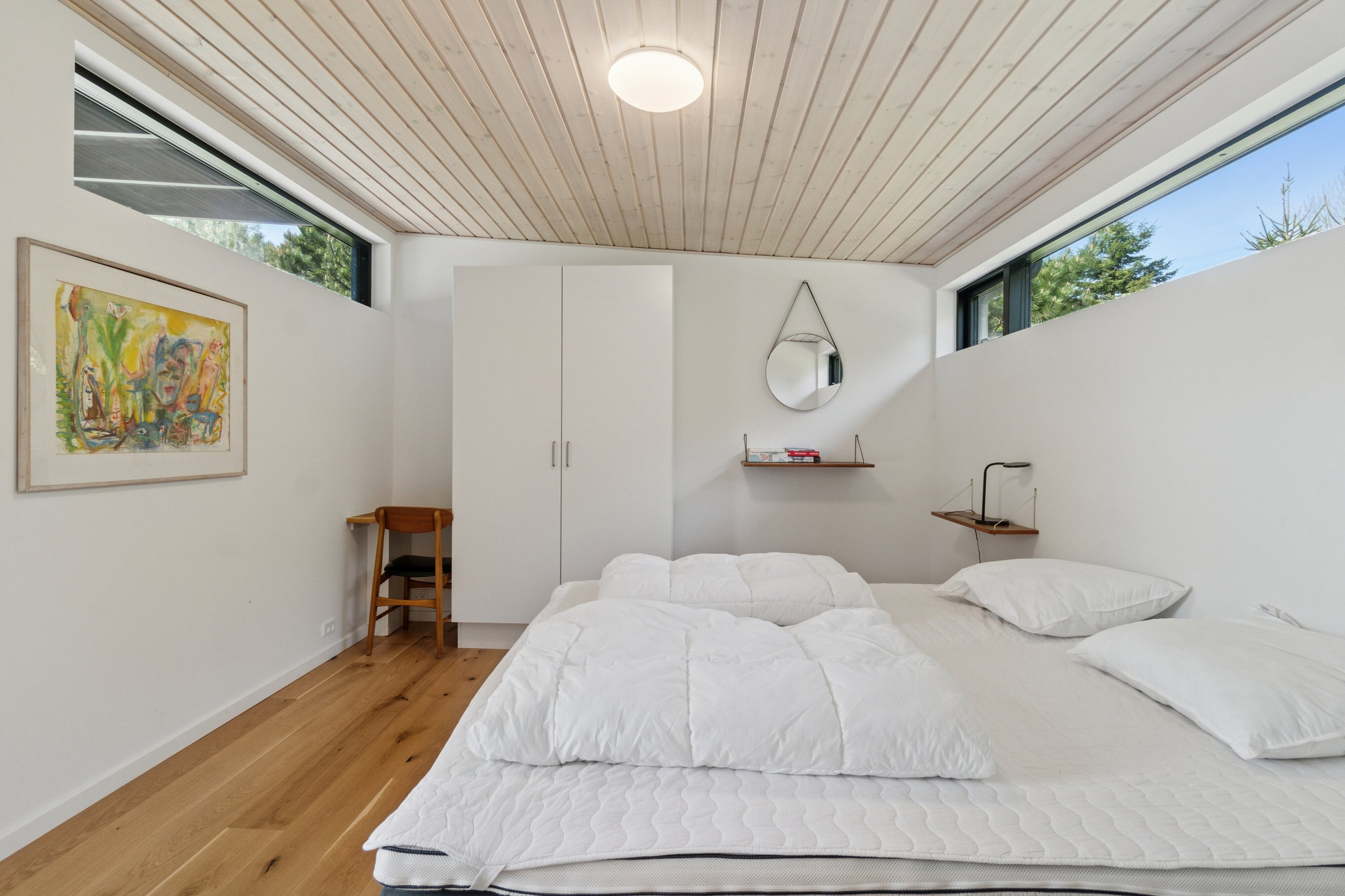 Fremhævet soveværelse billede i fuldskærmstilstand. Billede af Åbrinken 2, Pedersker, 3720 Aakirkeby