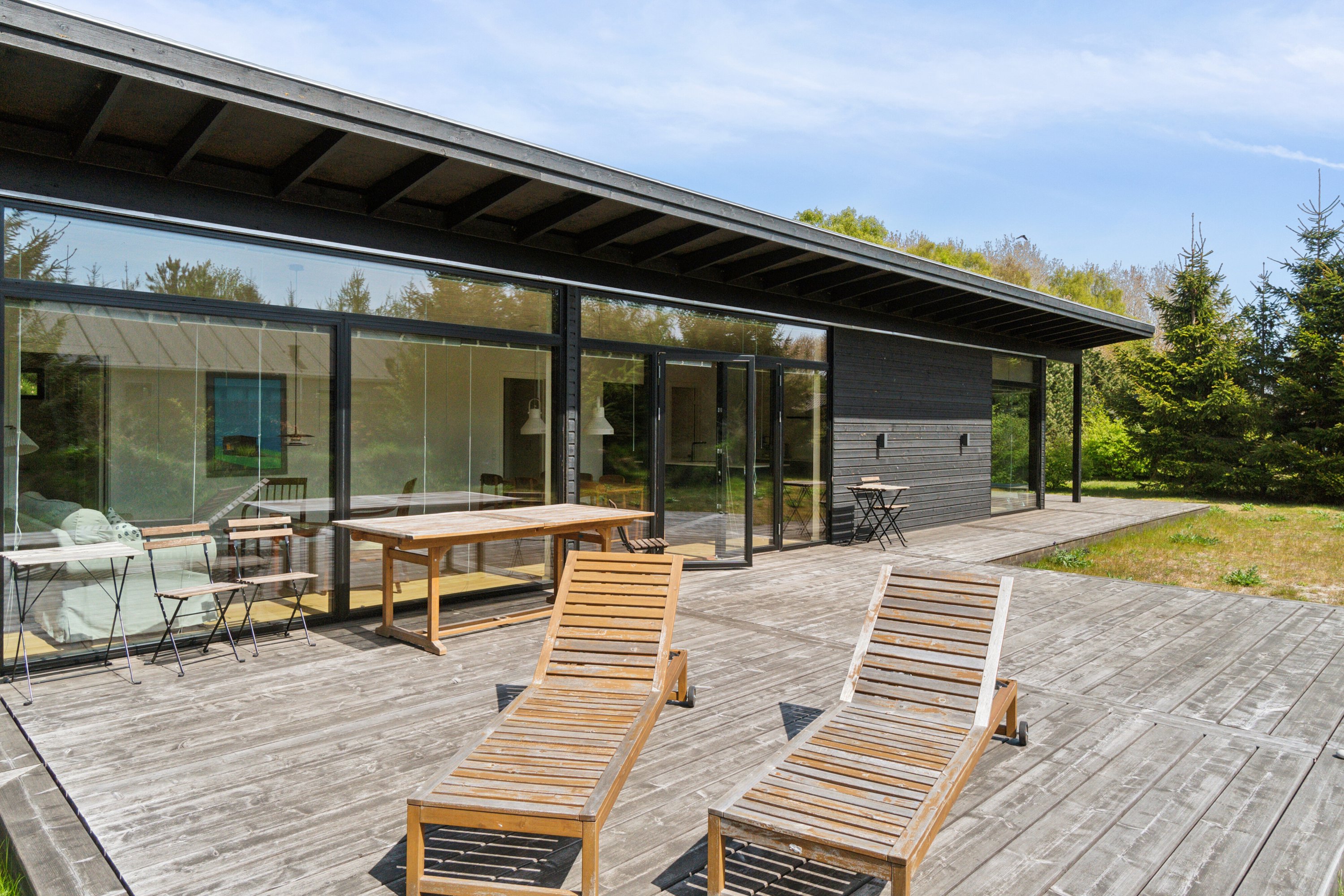 Fremhævet terrasse billede i fuldskærmstilstand. Billede af Åbrinken 2, Pedersker, 3720 Aakirkeby