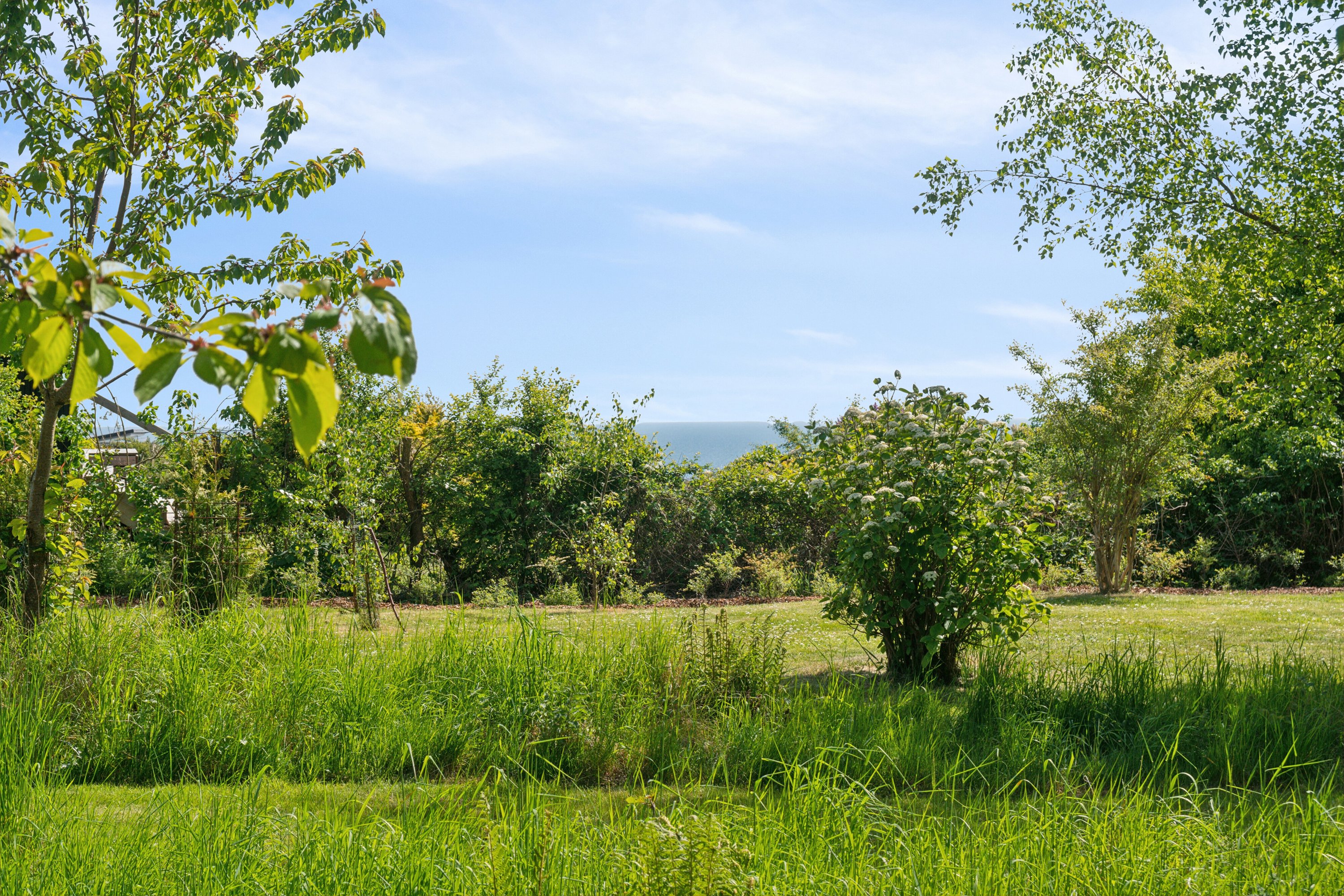 Fremhævet set fra haven billede i fuldskærmstilstand. Billede af Glentevej 1, 4400 Kalundborg