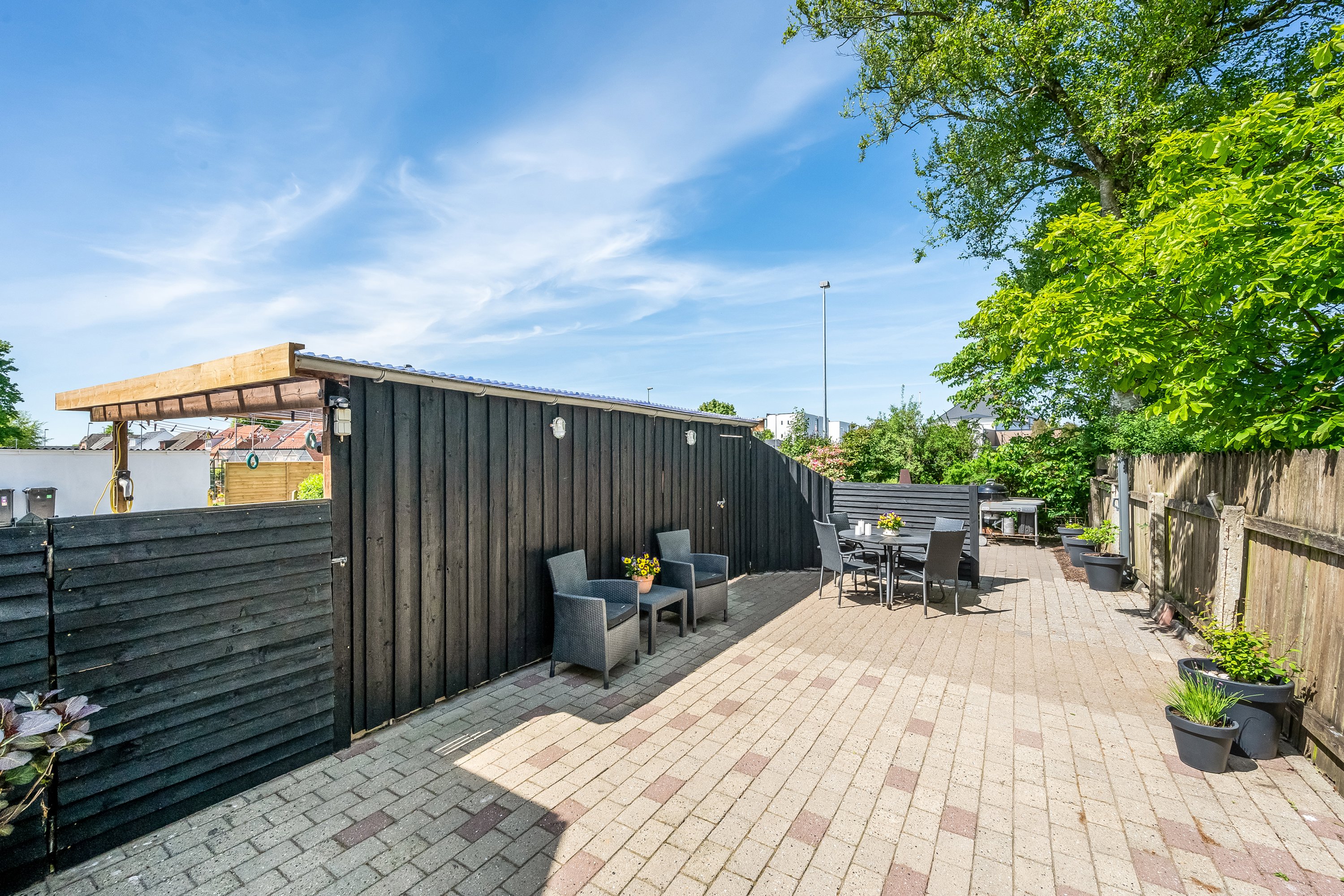 Fremhævet terrasse billede i fuldskærmstilstand. Billede af Nygade 46A, 6900 Skjern