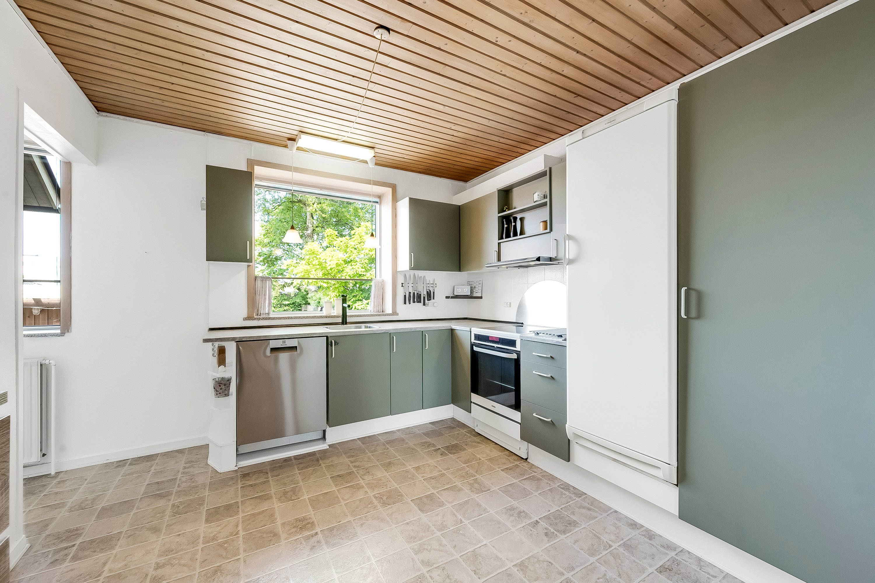 Fremhævet køkken billede i fuldskærmstilstand. Billede af Nygade 46A, 6900 Skjern