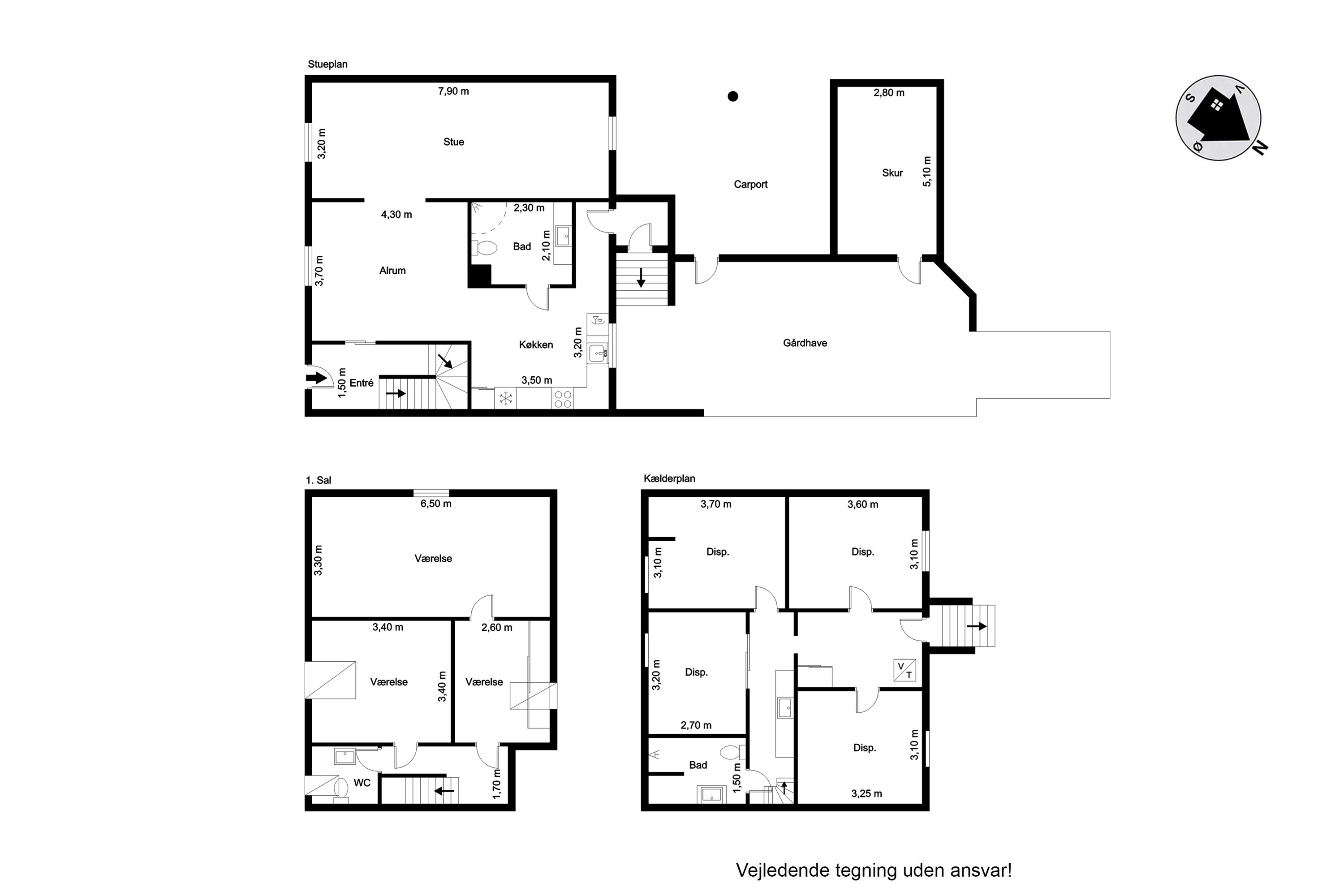 Plantegninger billede af Nygade 46A, 6900 Skjern