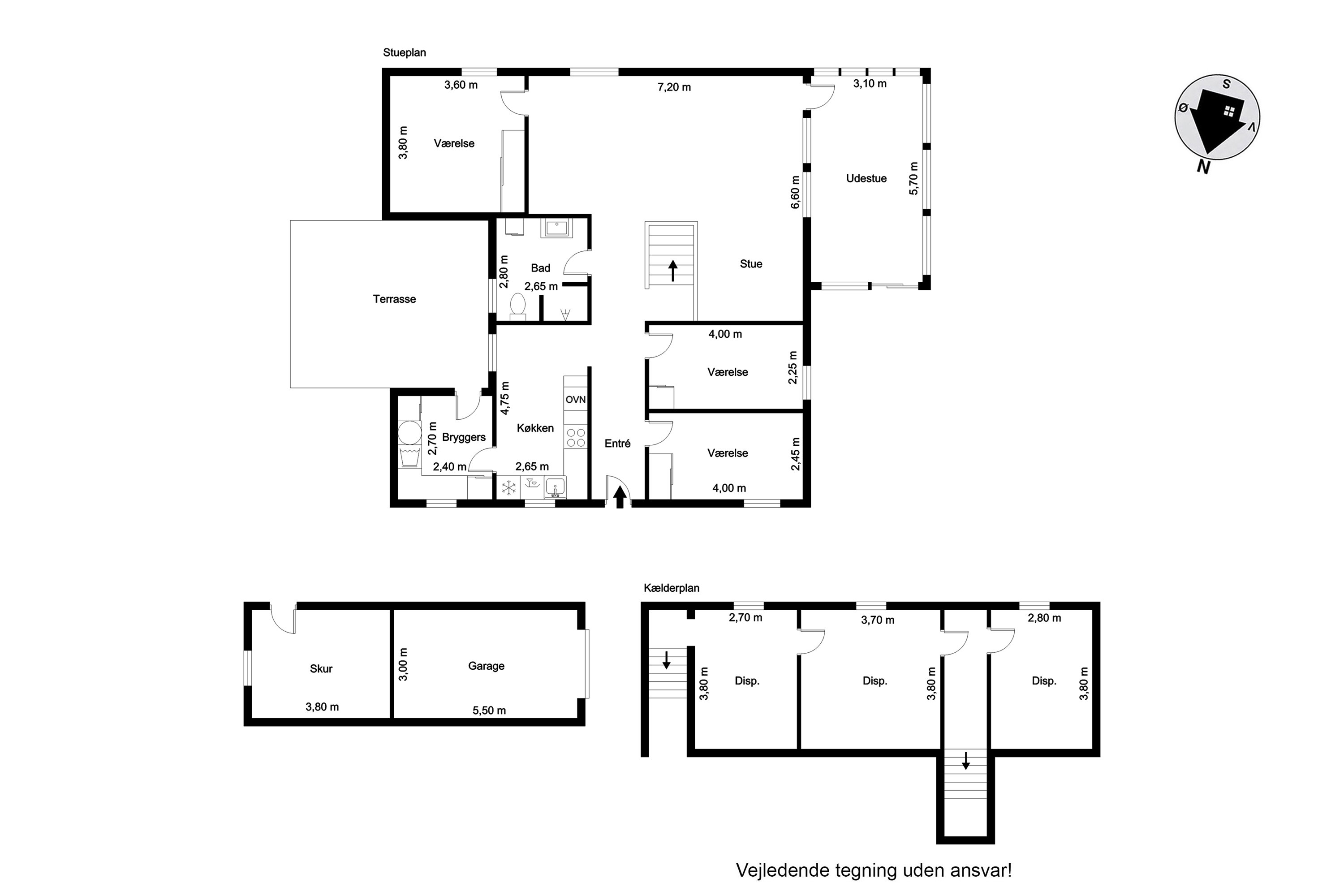 Plantegninger billede af Dalvej 7, 6900 Skjern