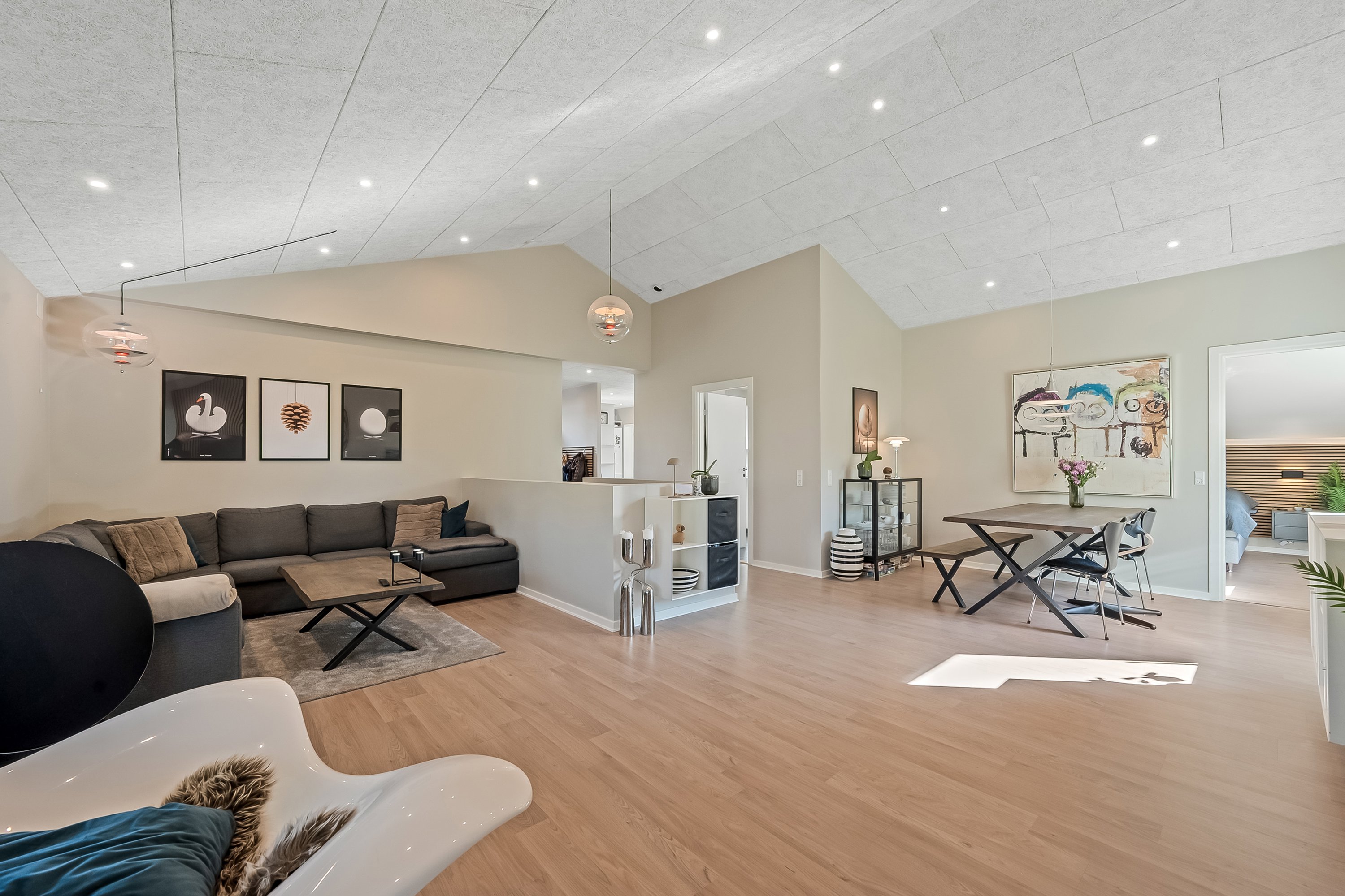 Miniaturebillede 1: stue. Billede af Dalvej 7, 6900 Skjern